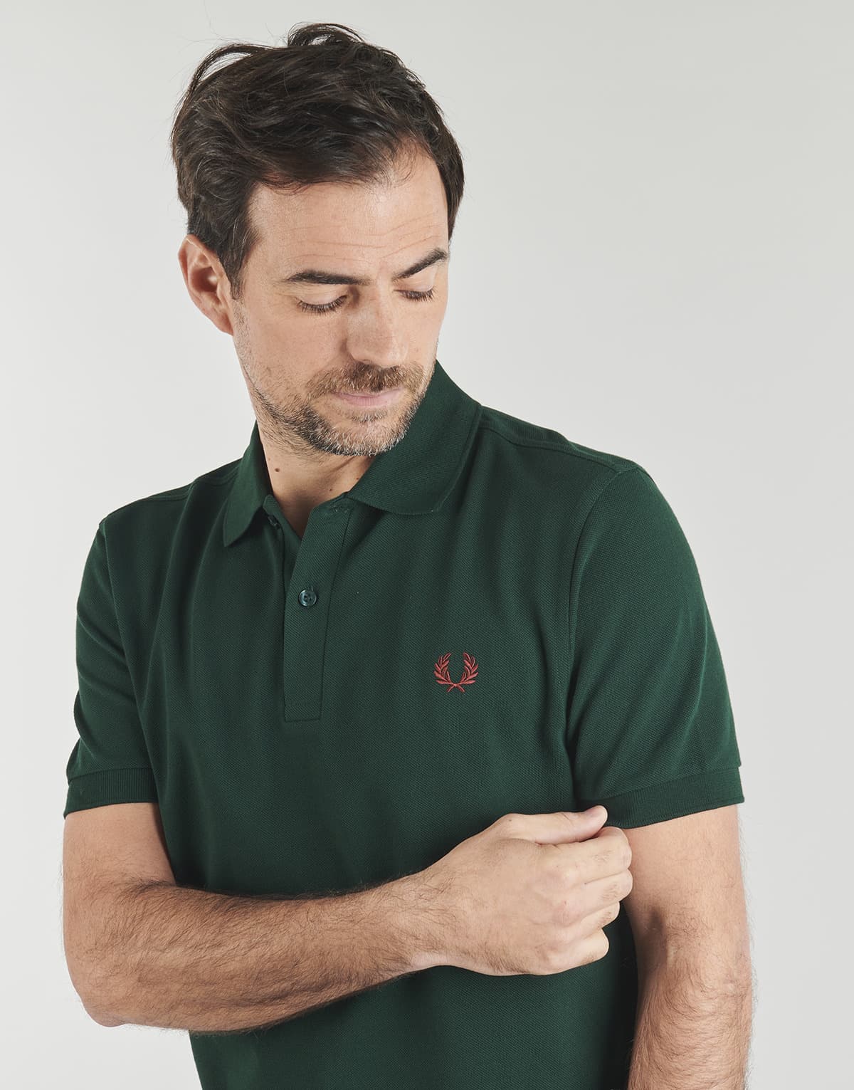 Men's Polo Shirts Fred Perry Green
