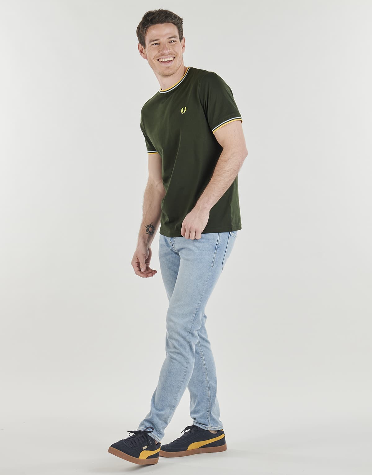 Men's T-Shirts Fred Perry Green