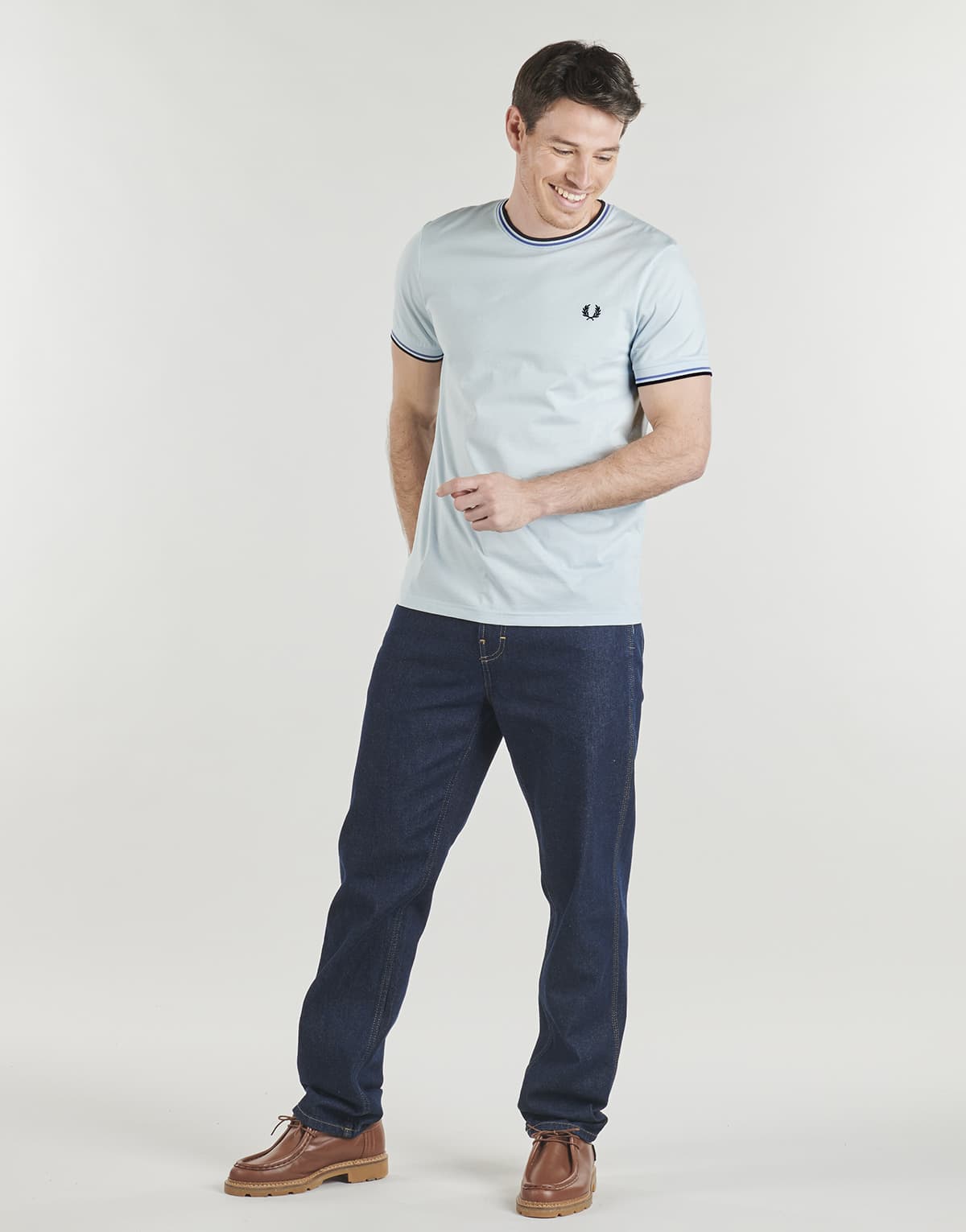 Men's T-Shirts Fred Perry Blue