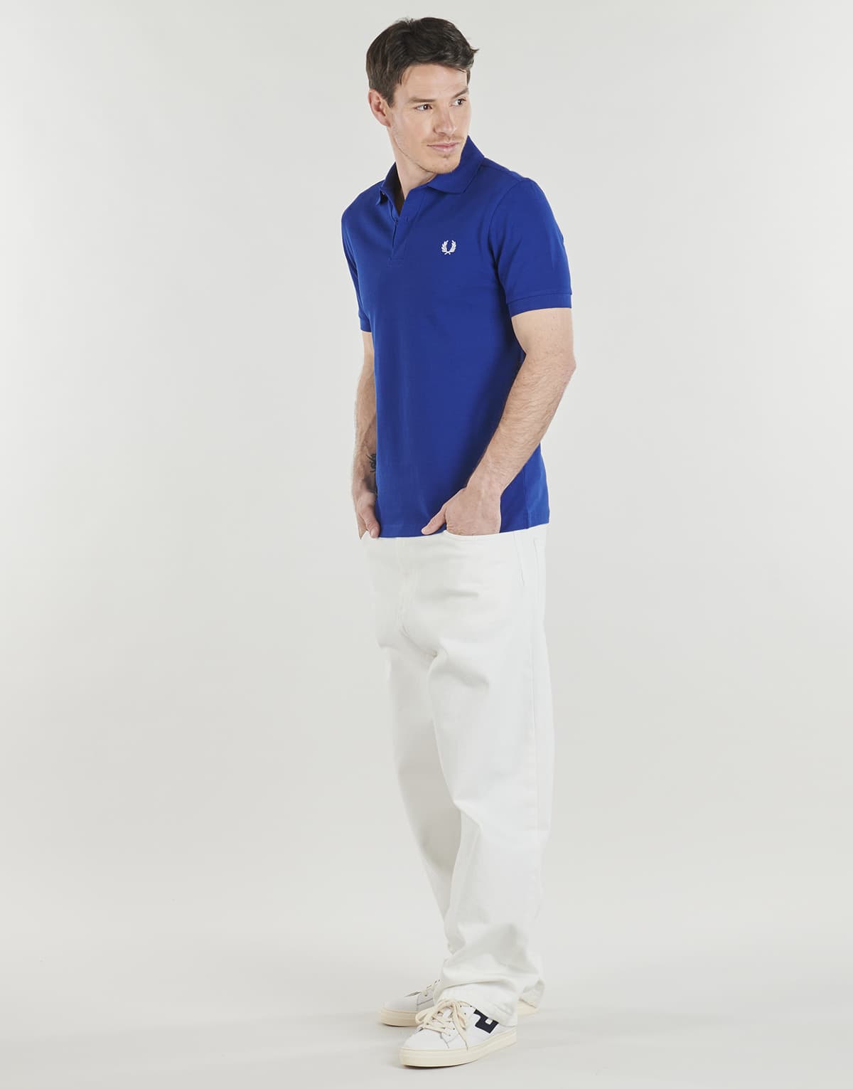 Men's Polo Shirts Fred Perry Blue