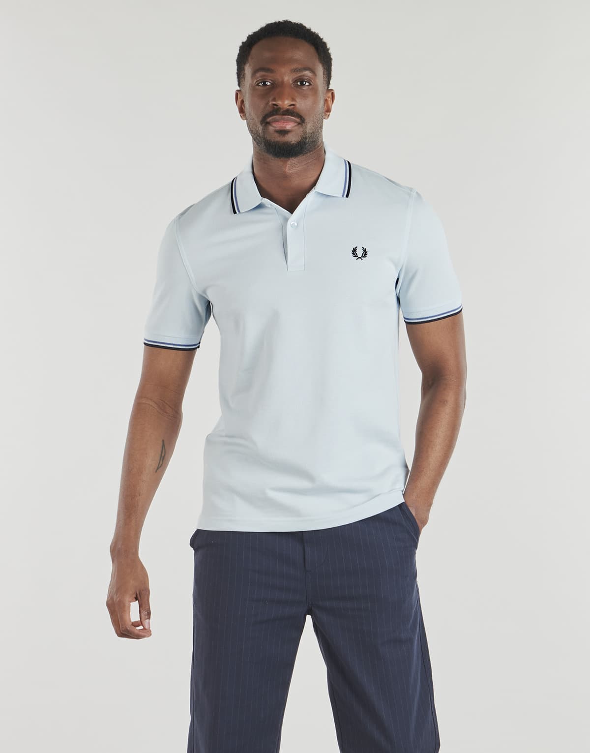 Men's Polo Shirts Fred Perry Blue