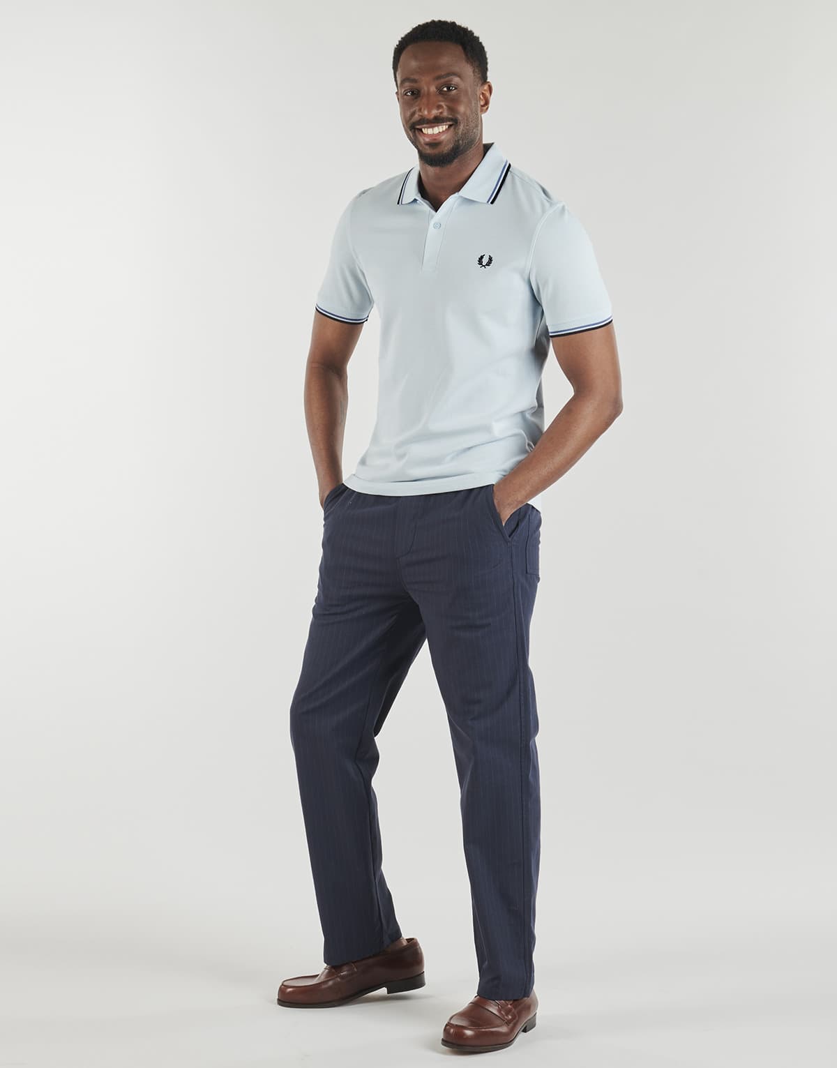 Men's Polo Shirts Fred Perry Blue