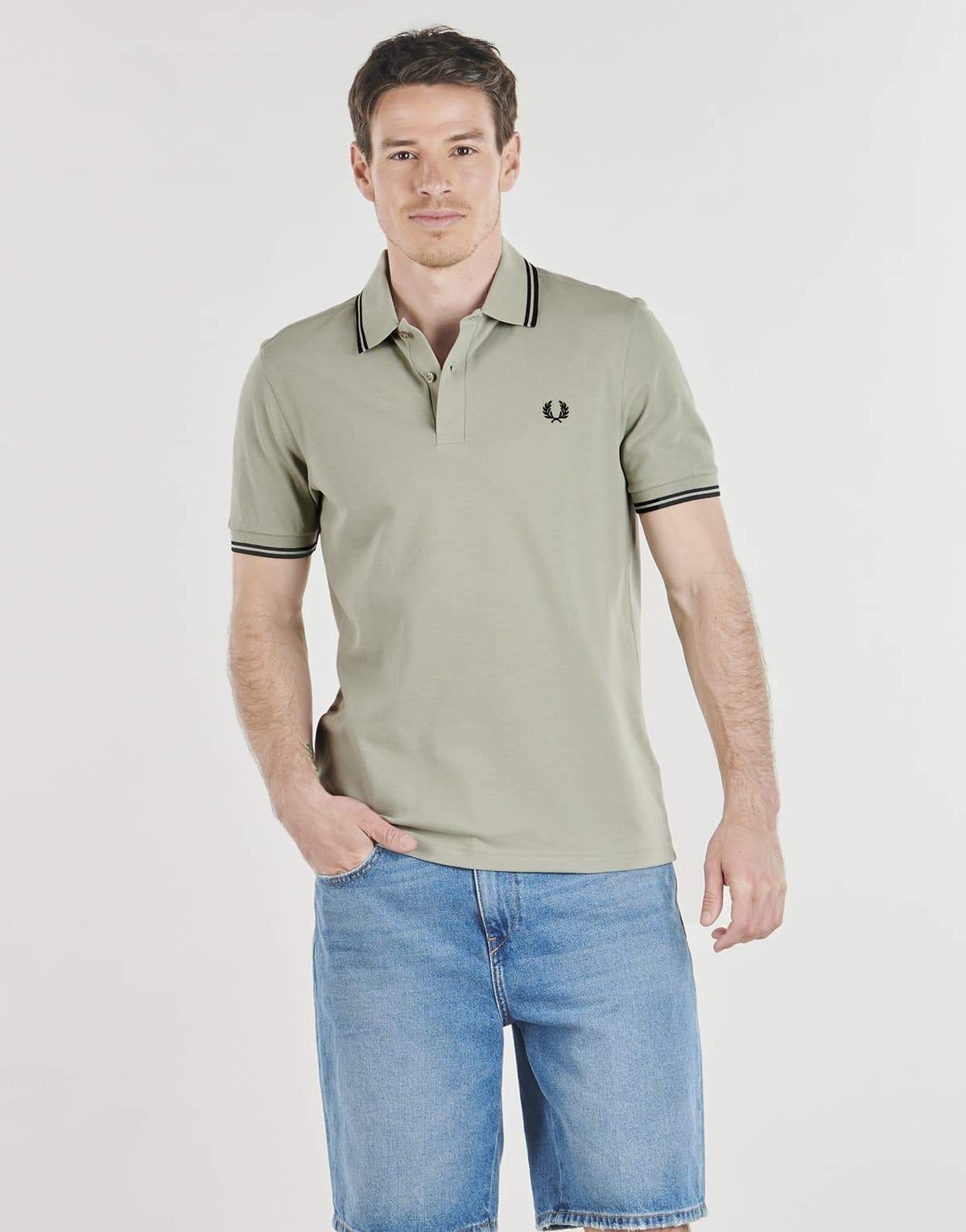 Men's Polo Shirts Fred Perry Green