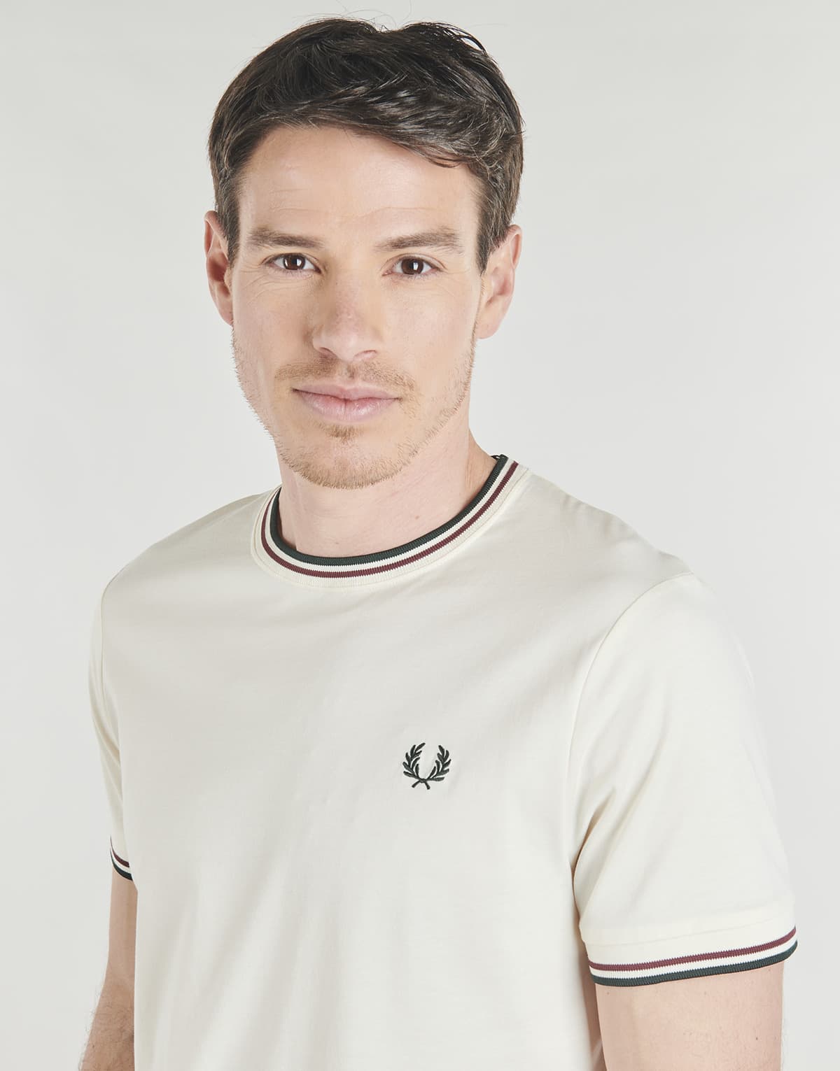 Men's T-Shirts Fred Perry Beige