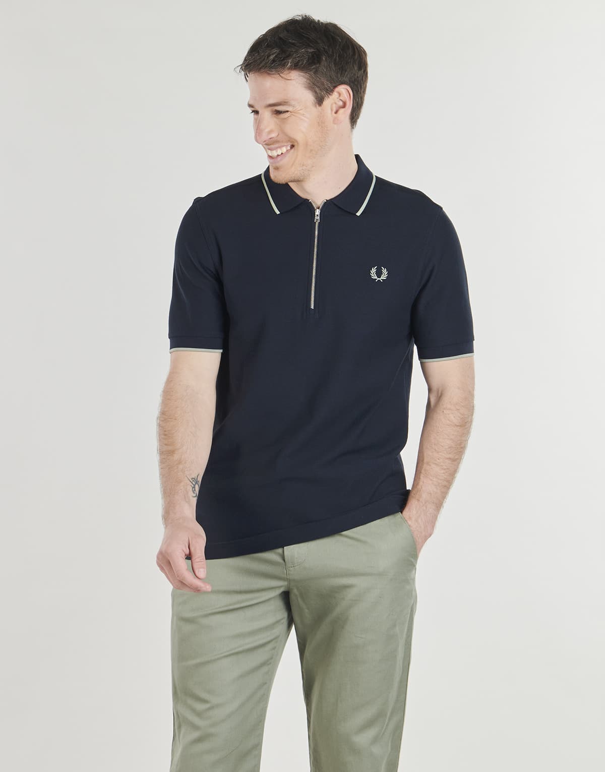 Men's Polo Shirts Fred Perry Blue