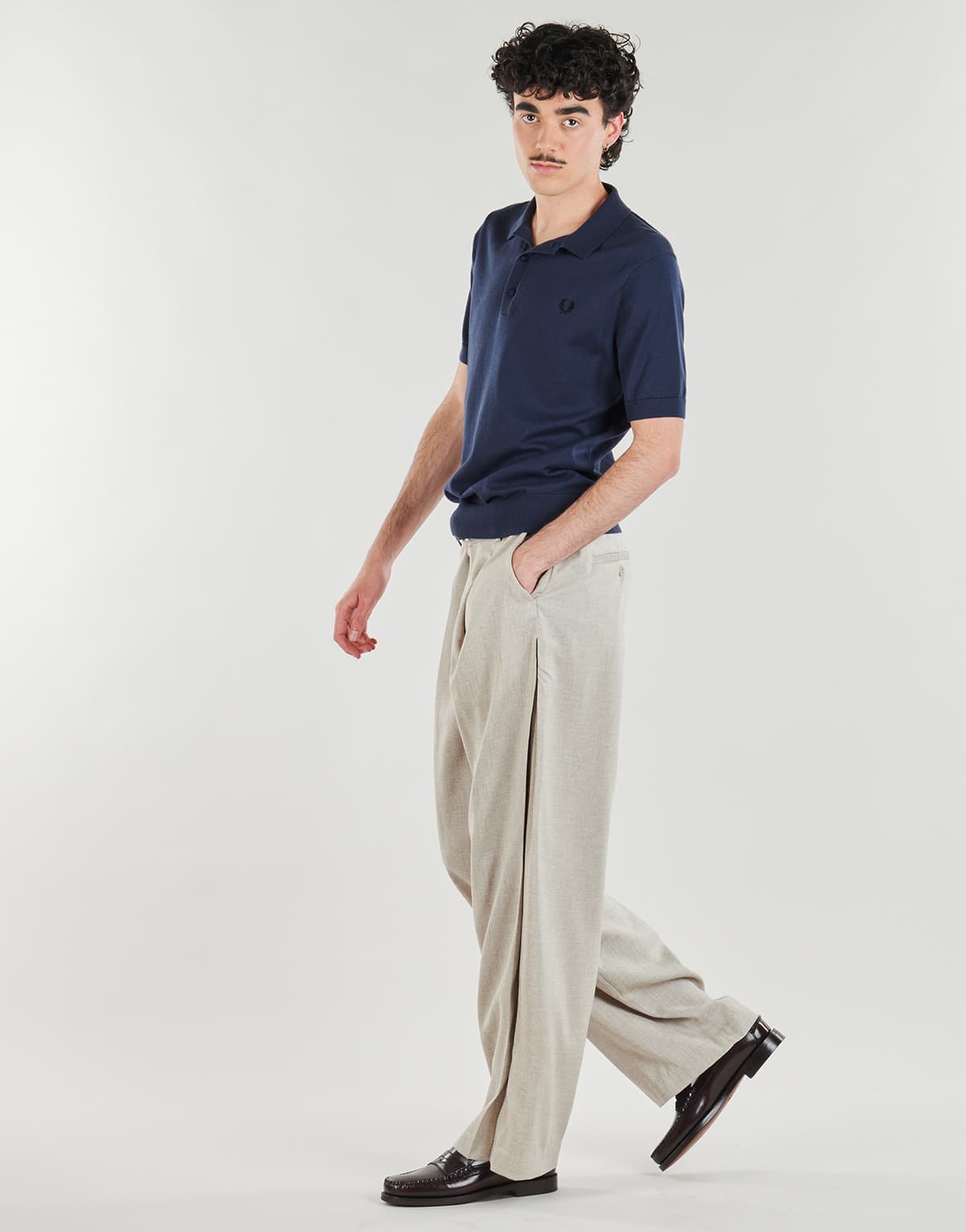 Men's Polo Shirts Fred Perry Blue