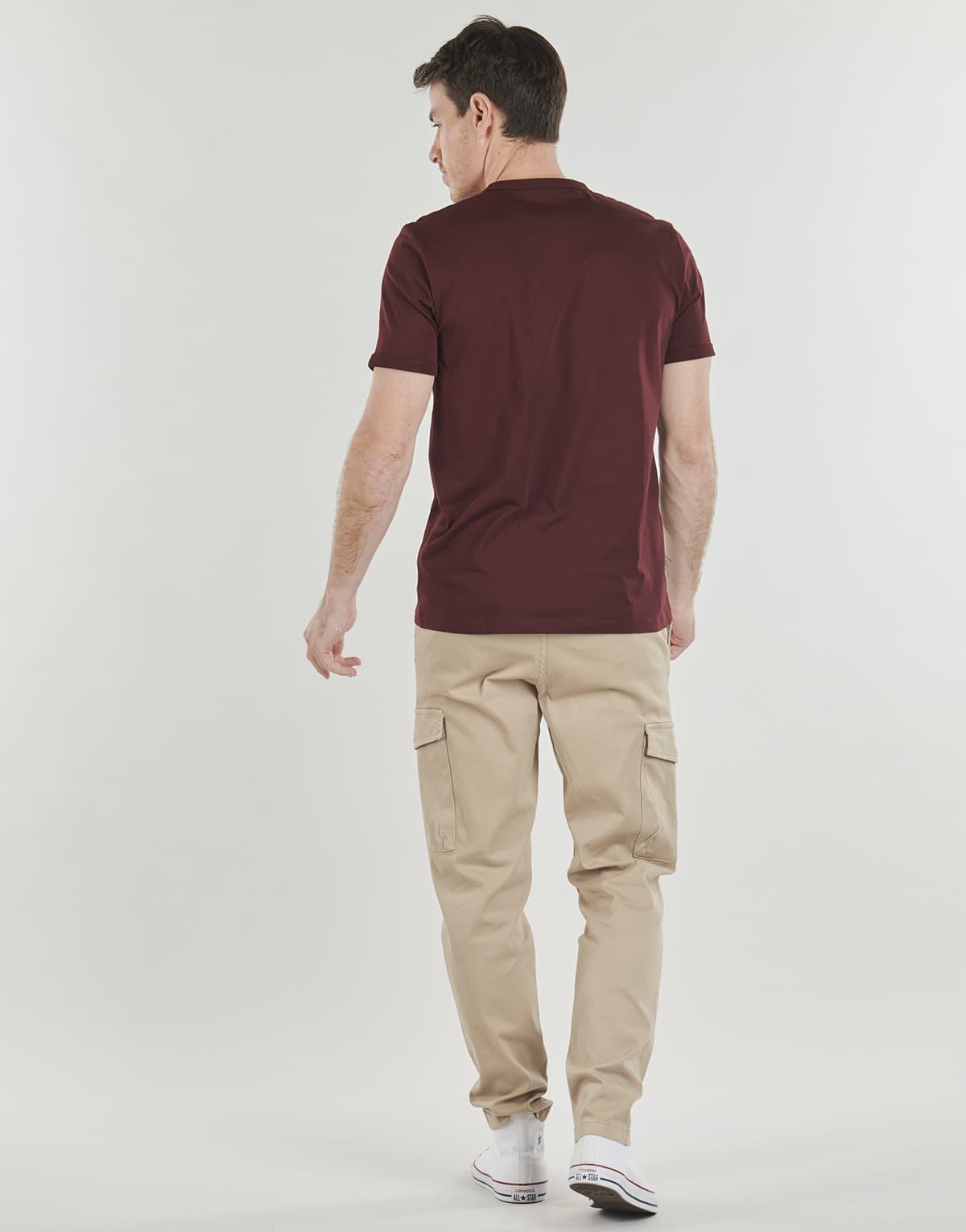 Men's T-Shirts Fred Perry Bordeaux