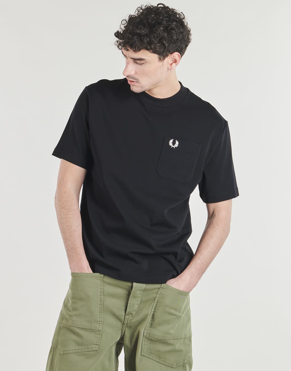 Men's T-Shirts Fred Perry Black