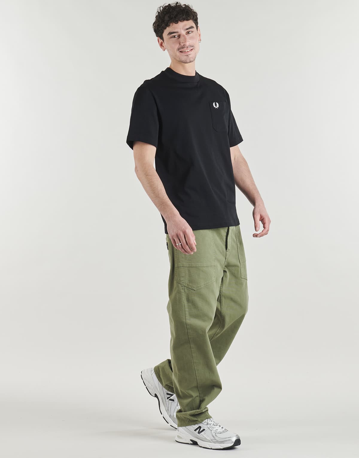 Men's T-Shirts Fred Perry Black