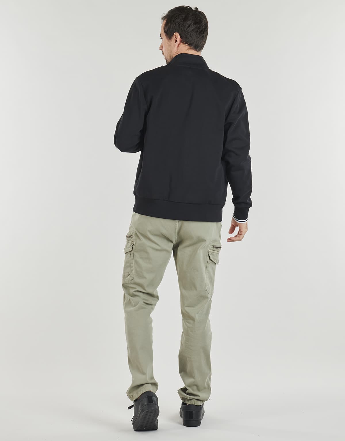 Men's Sports T-Shirts Fred Perry Black