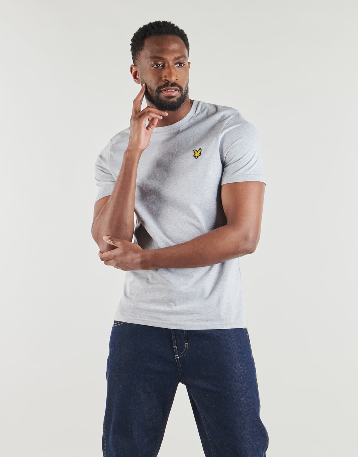 Men's T-Shirts Lyle & Scott Gray