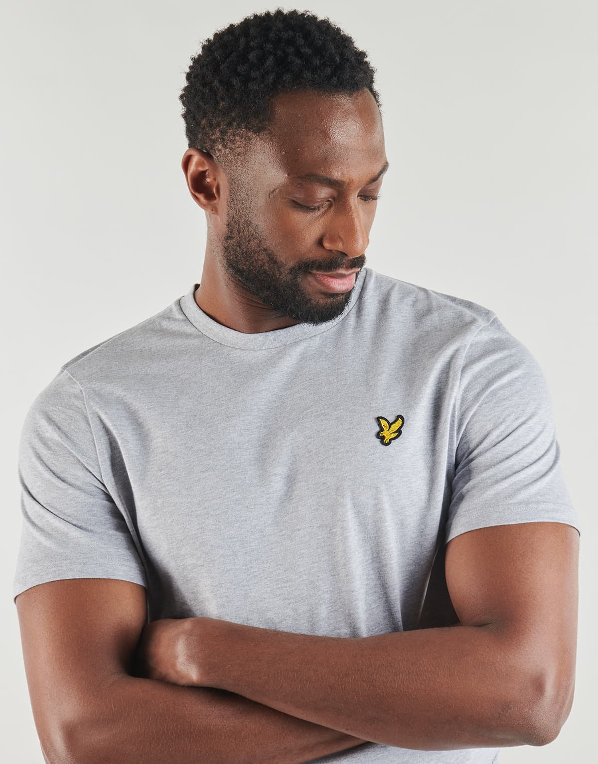 Men's T-Shirts Lyle & Scott Gray