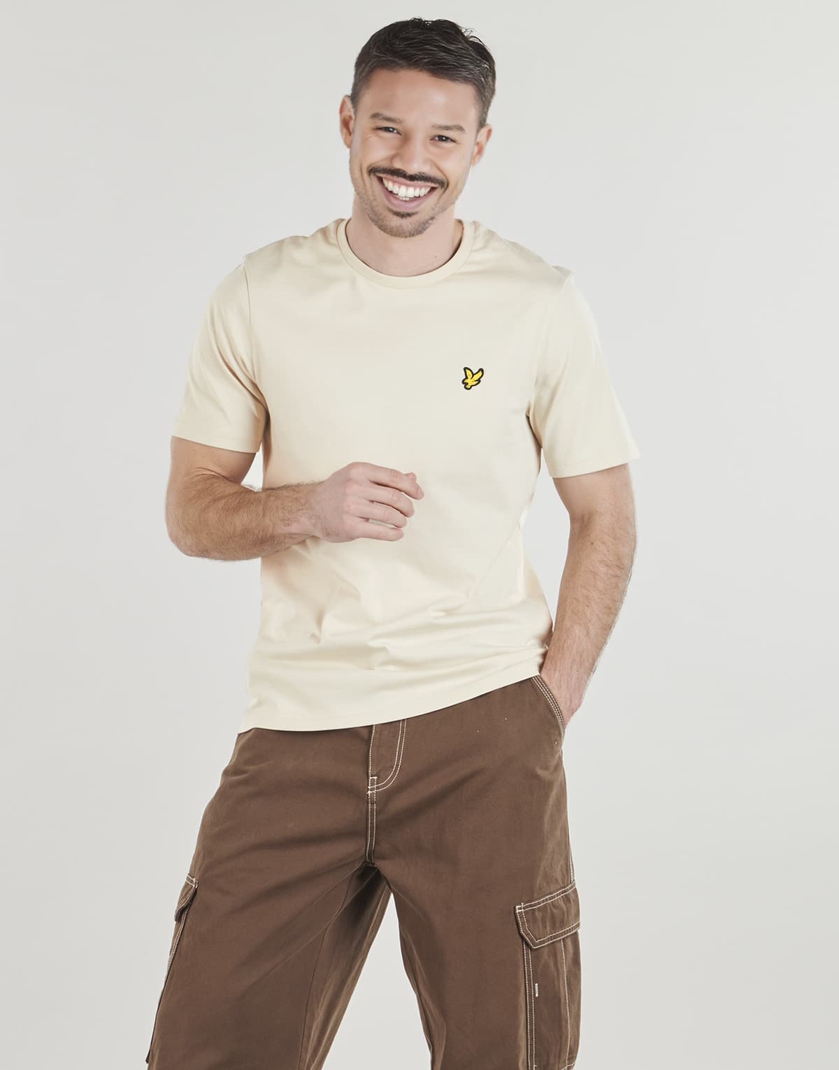 Men's T-Shirts Lyle & Scott Beige