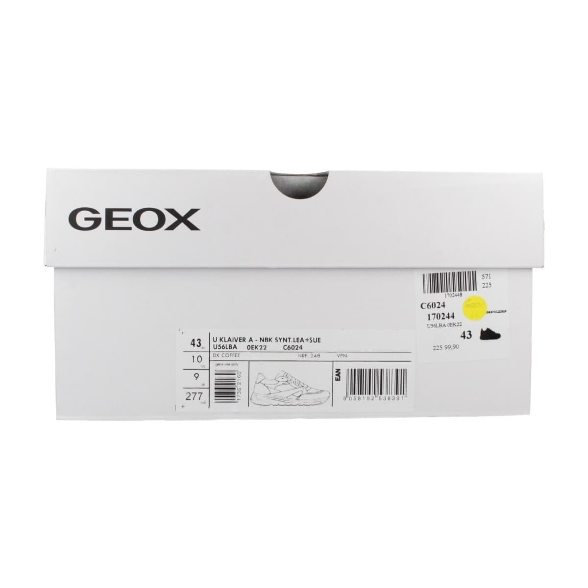 Men's Sneakers Geox Brown