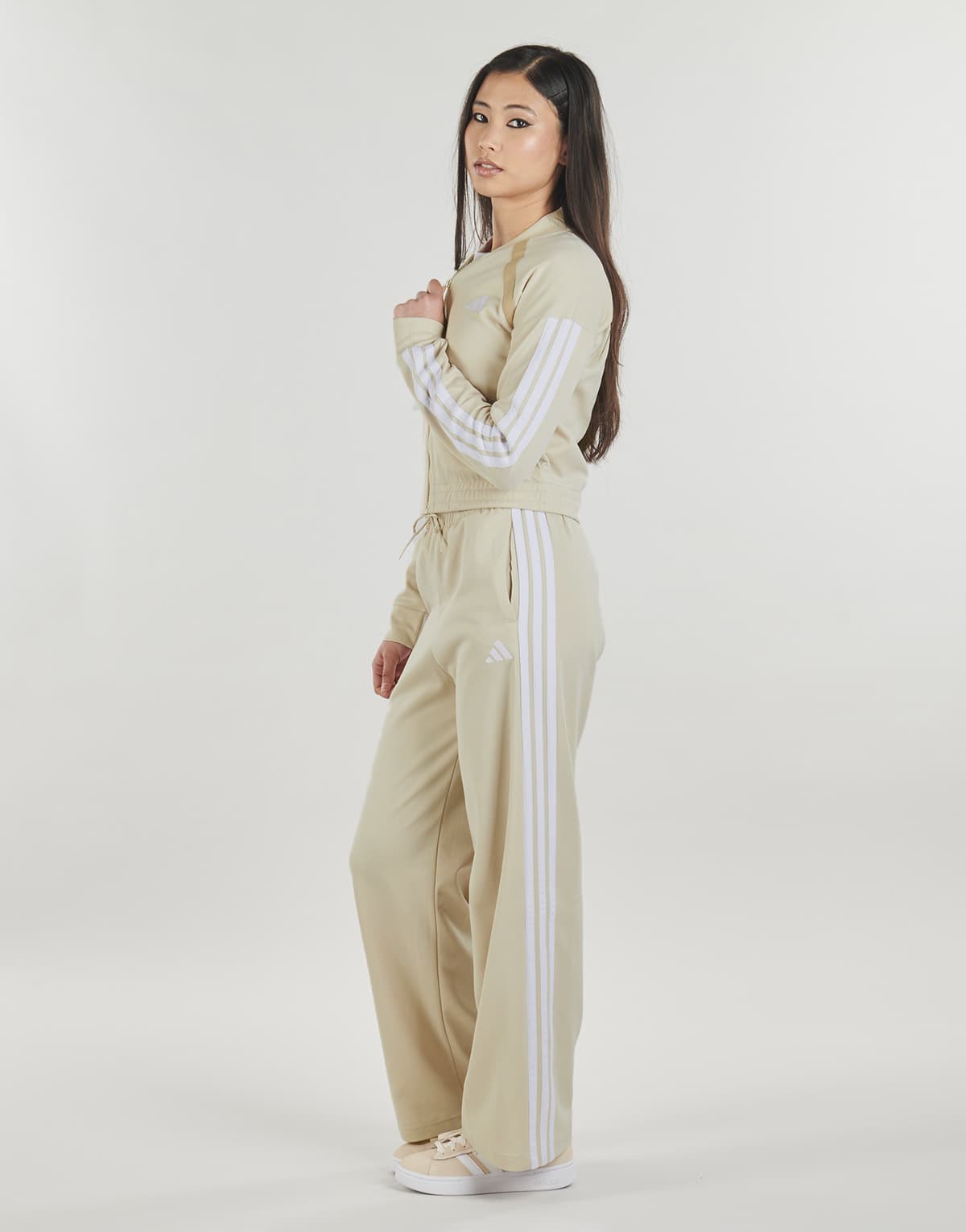 Women's Sports Sets adidas Beige