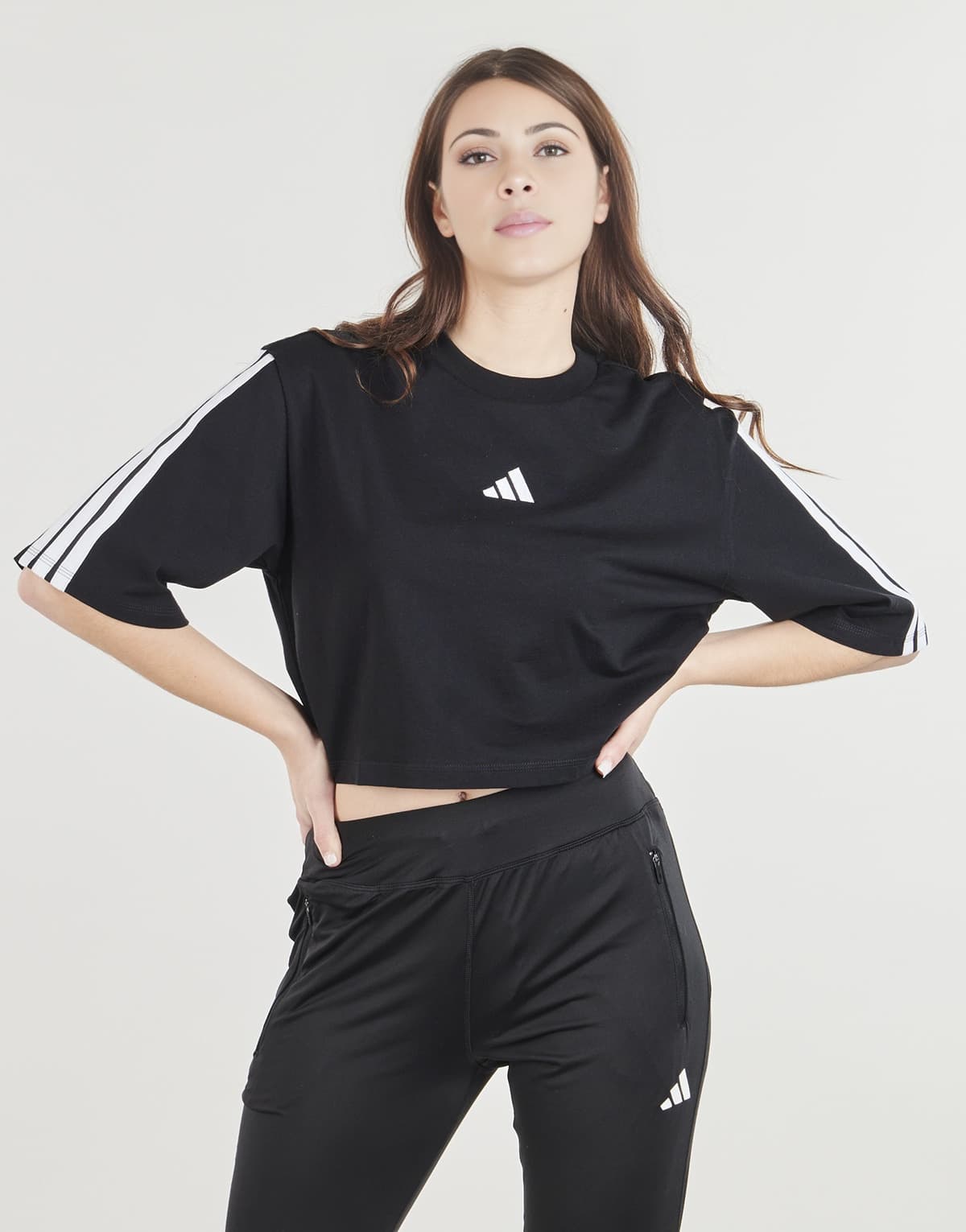 Women's T-Shirts adidas Black