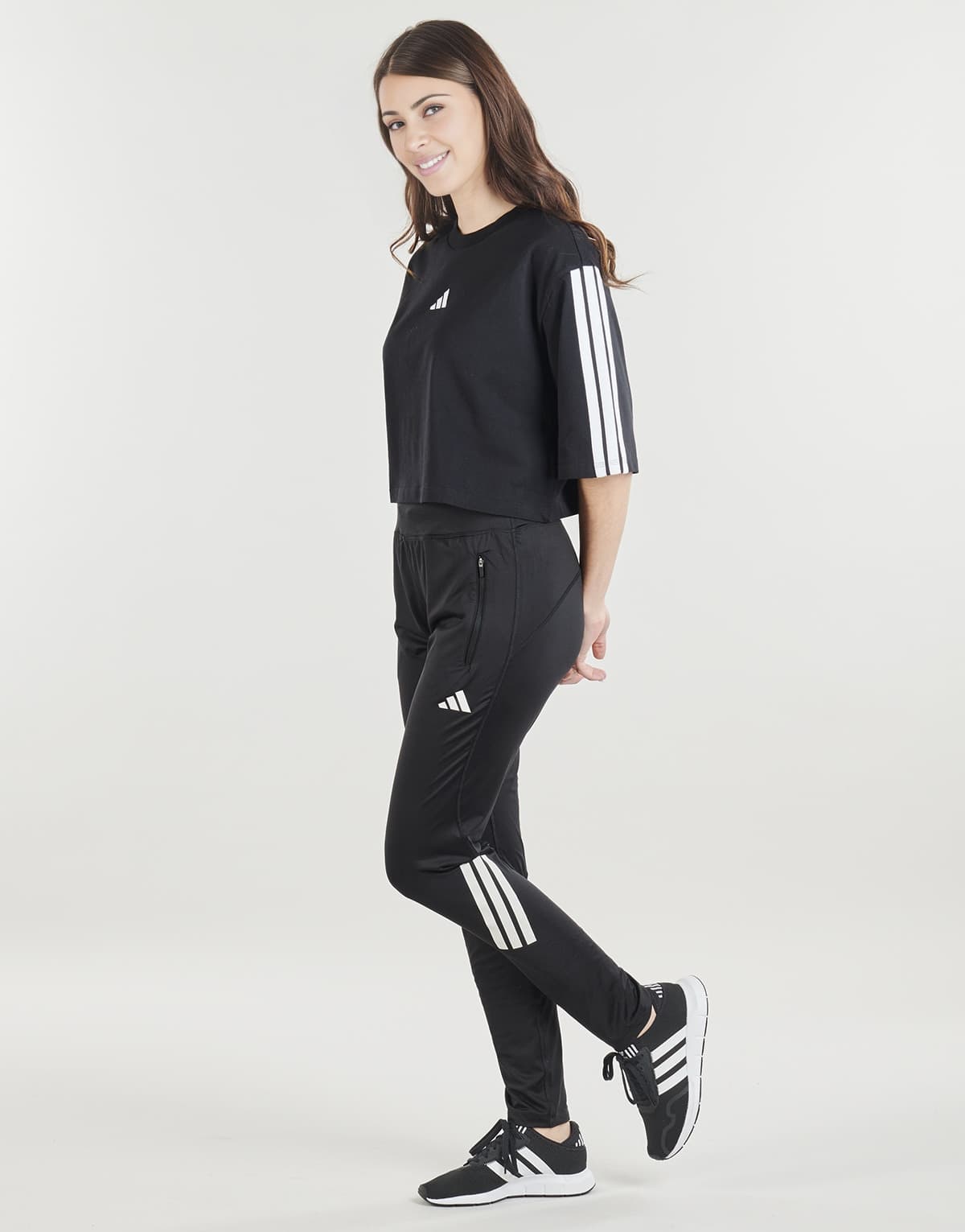 Women's T-Shirts adidas Black