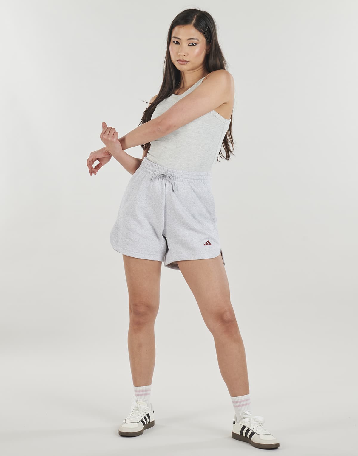 Women's Shorts adidas Gray