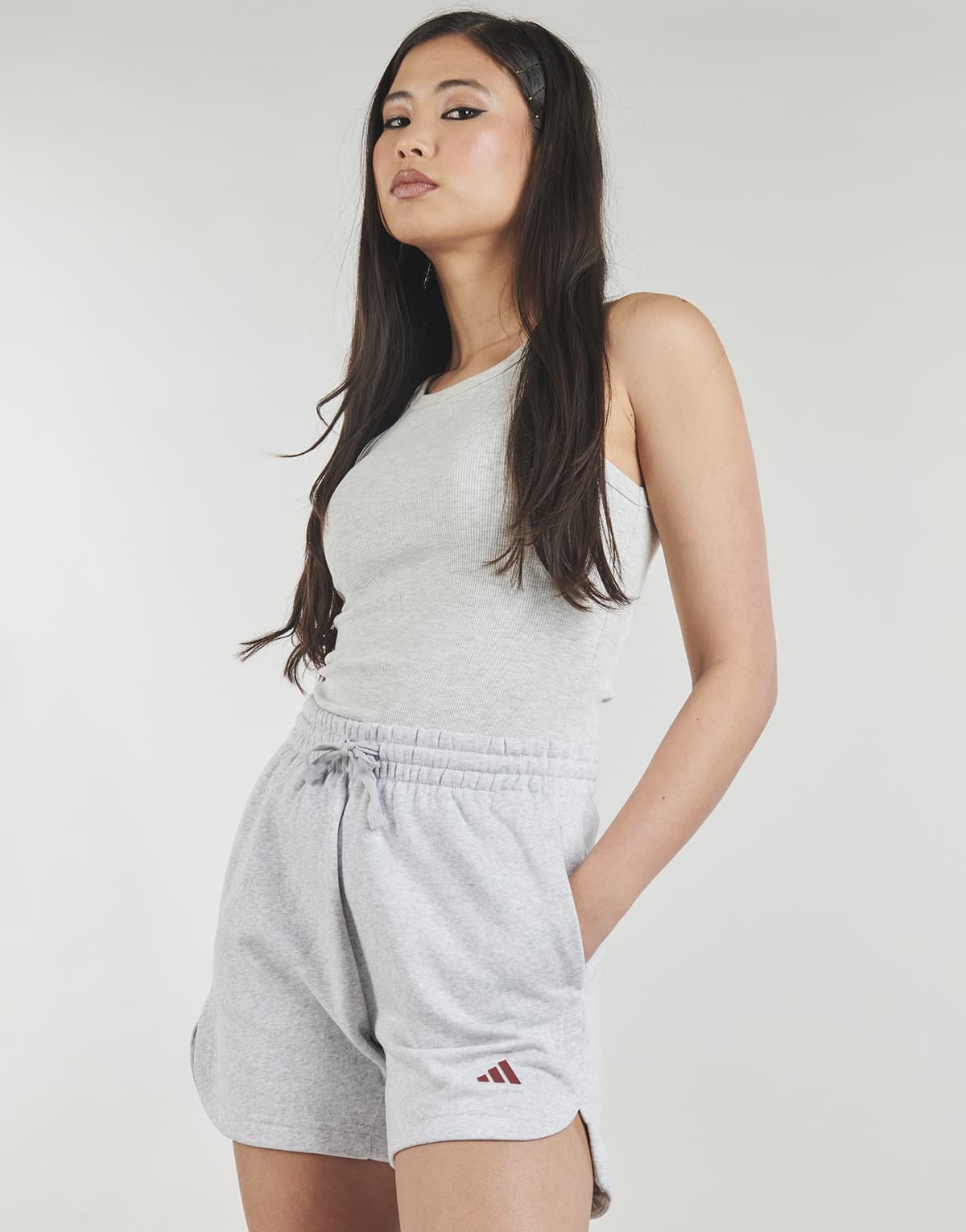 Women's Shorts adidas Gray
