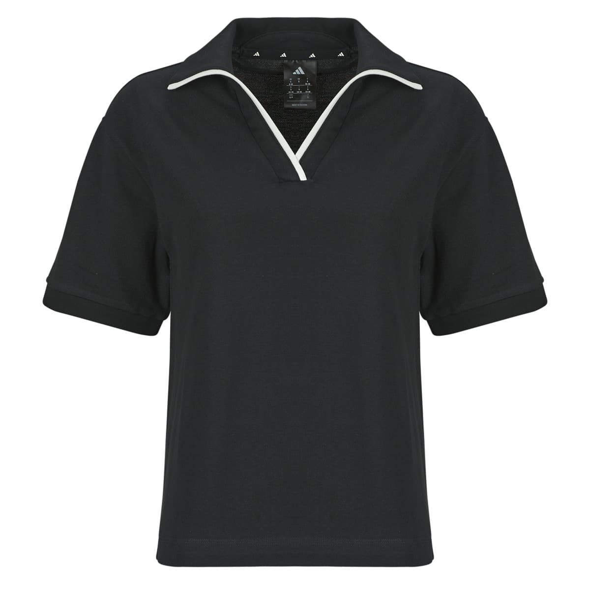 Women's Polo Shirts adidas Black