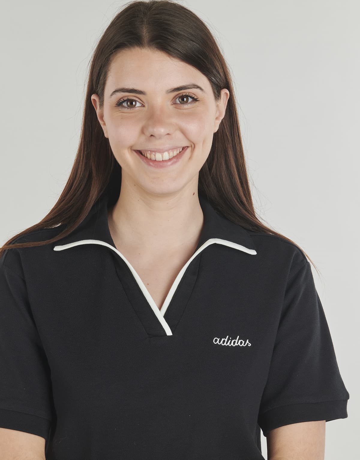 Women's Polo Shirts adidas Black