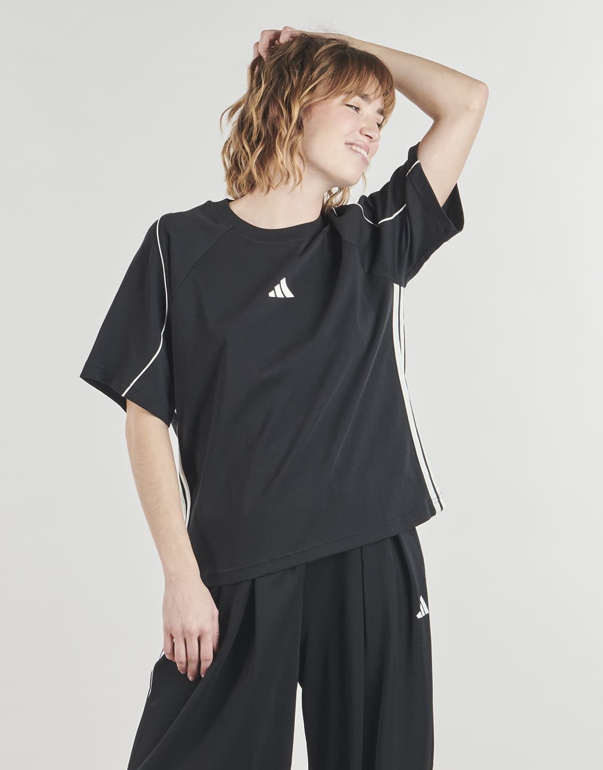 Women's T-Shirts adidas Black