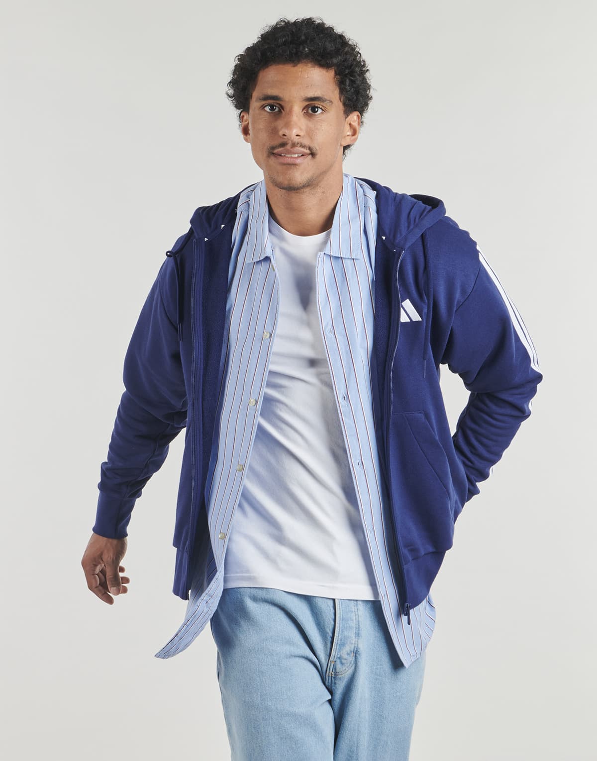 Men's Cardigans adidas Blue