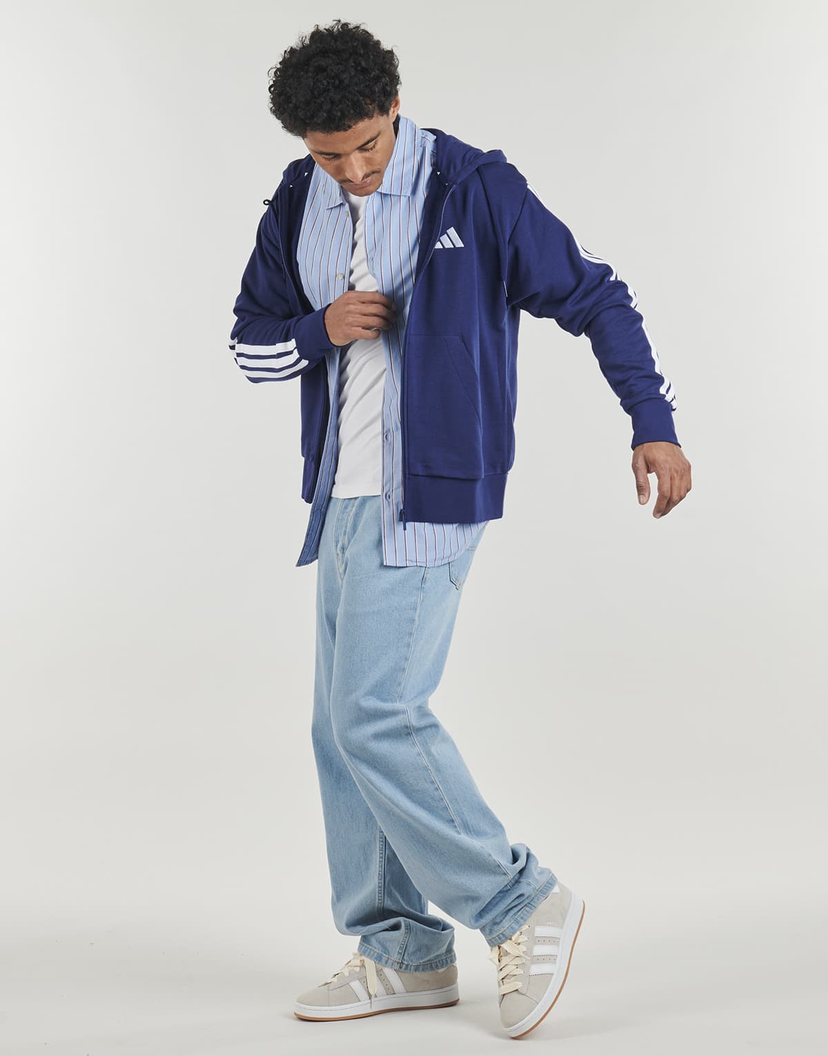 Men's Cardigans adidas Blue