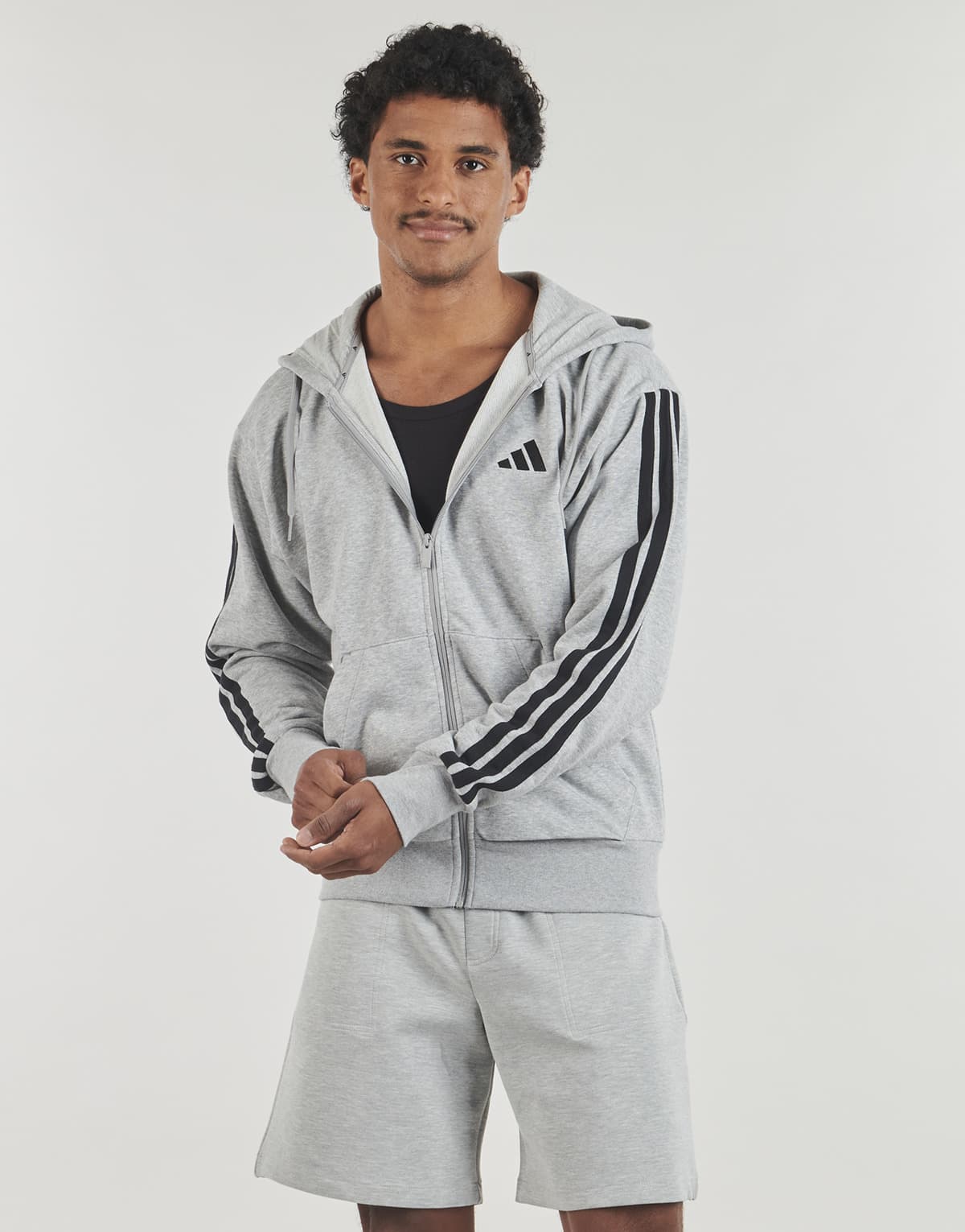 Men's Cardigans adidas Gray