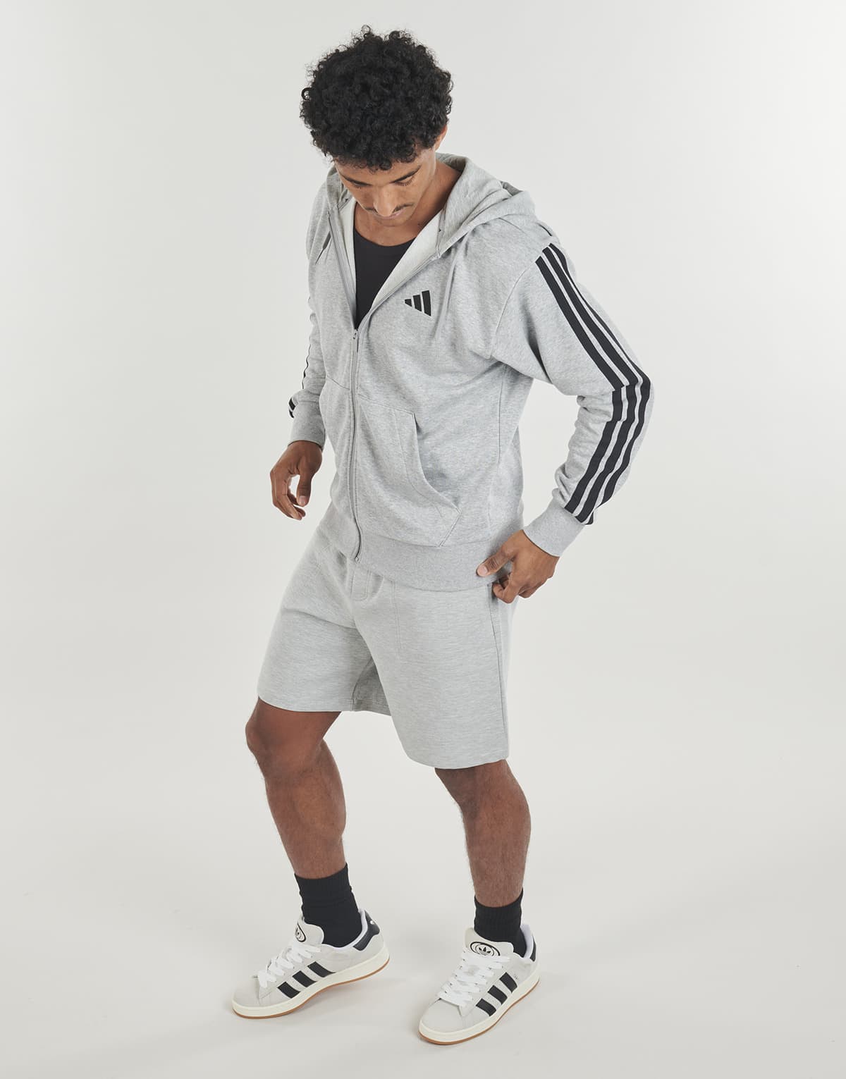 Men's Cardigans adidas Gray