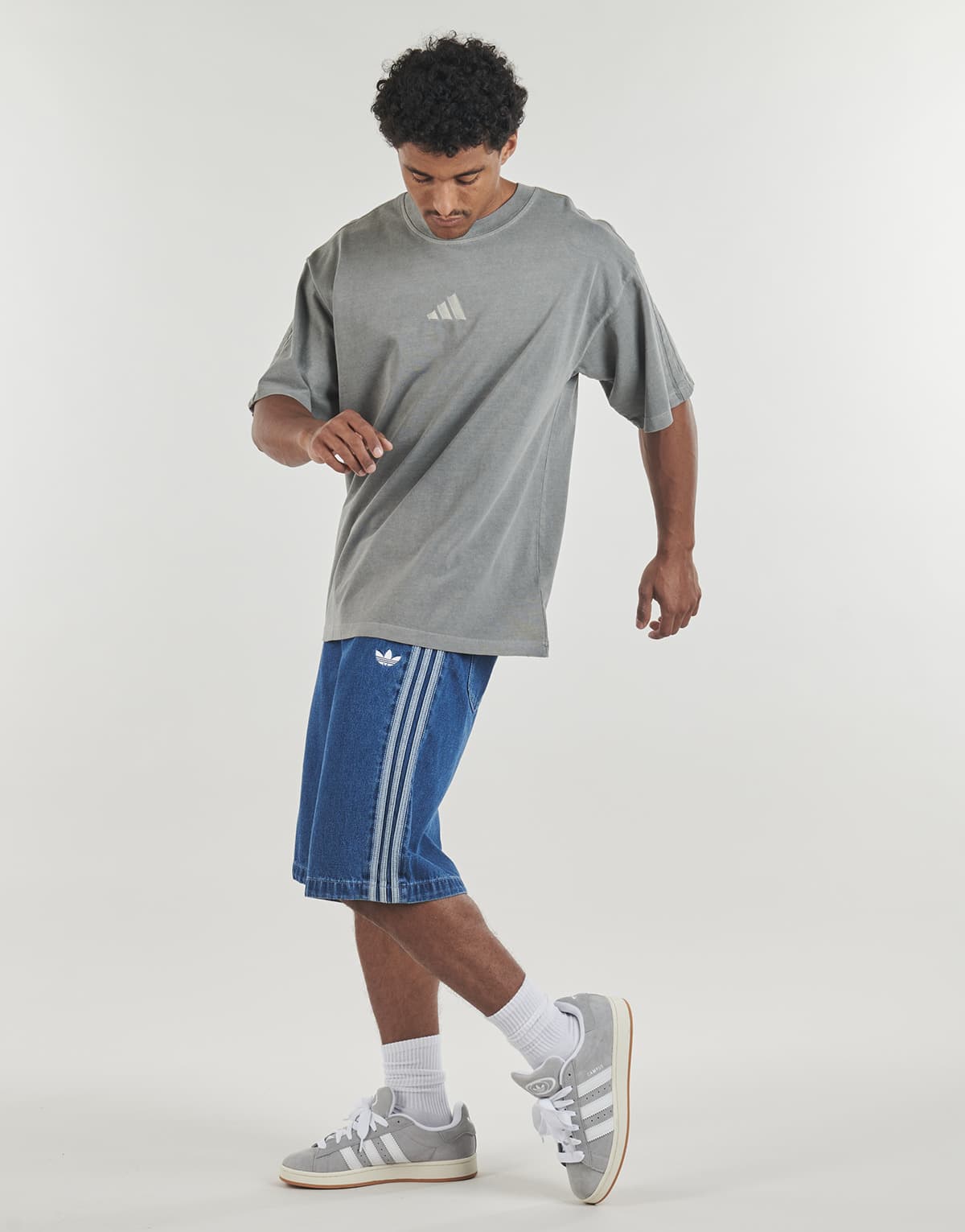 Men's T-Shirts adidas Gray