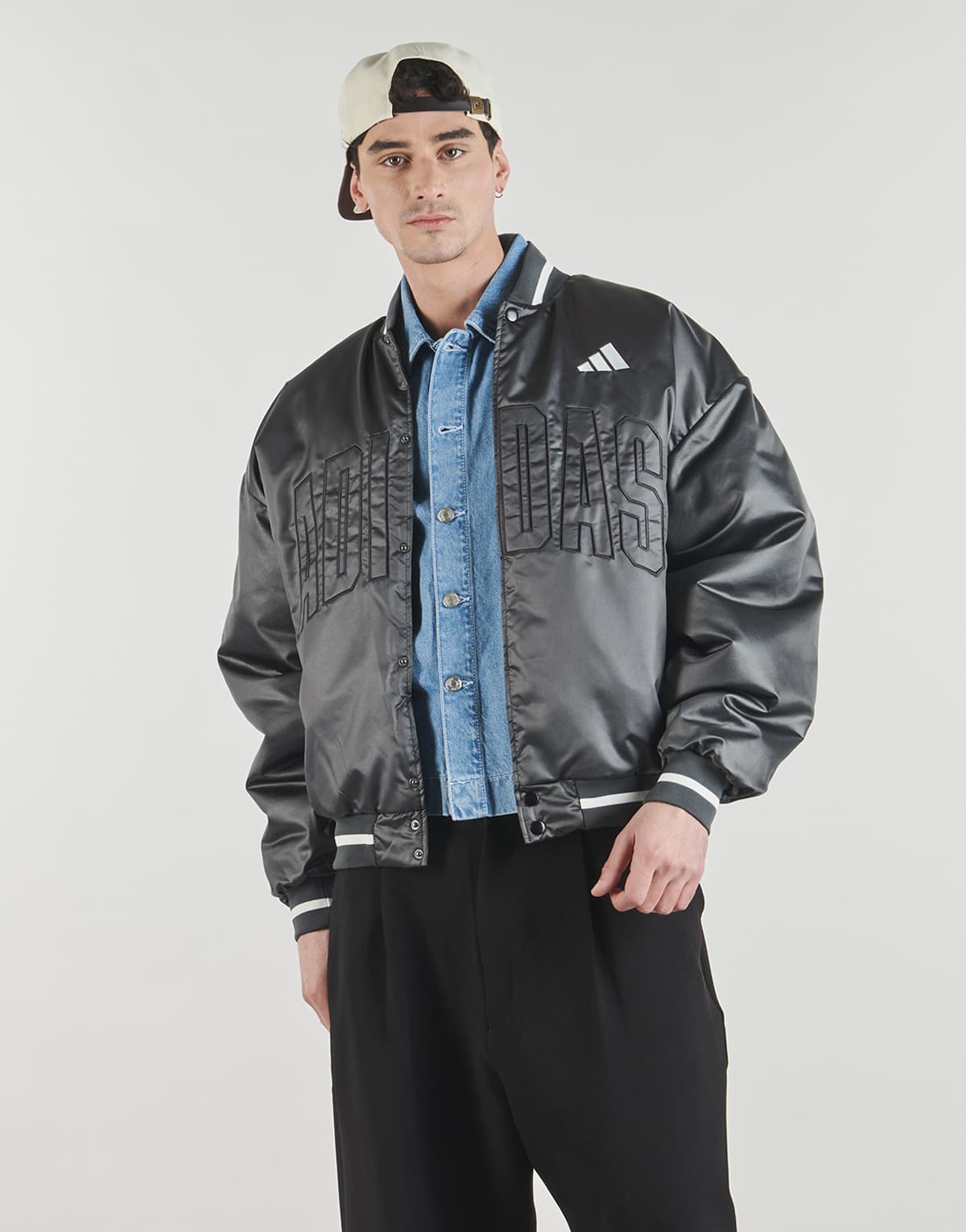 Men's Cardigans adidas Gray