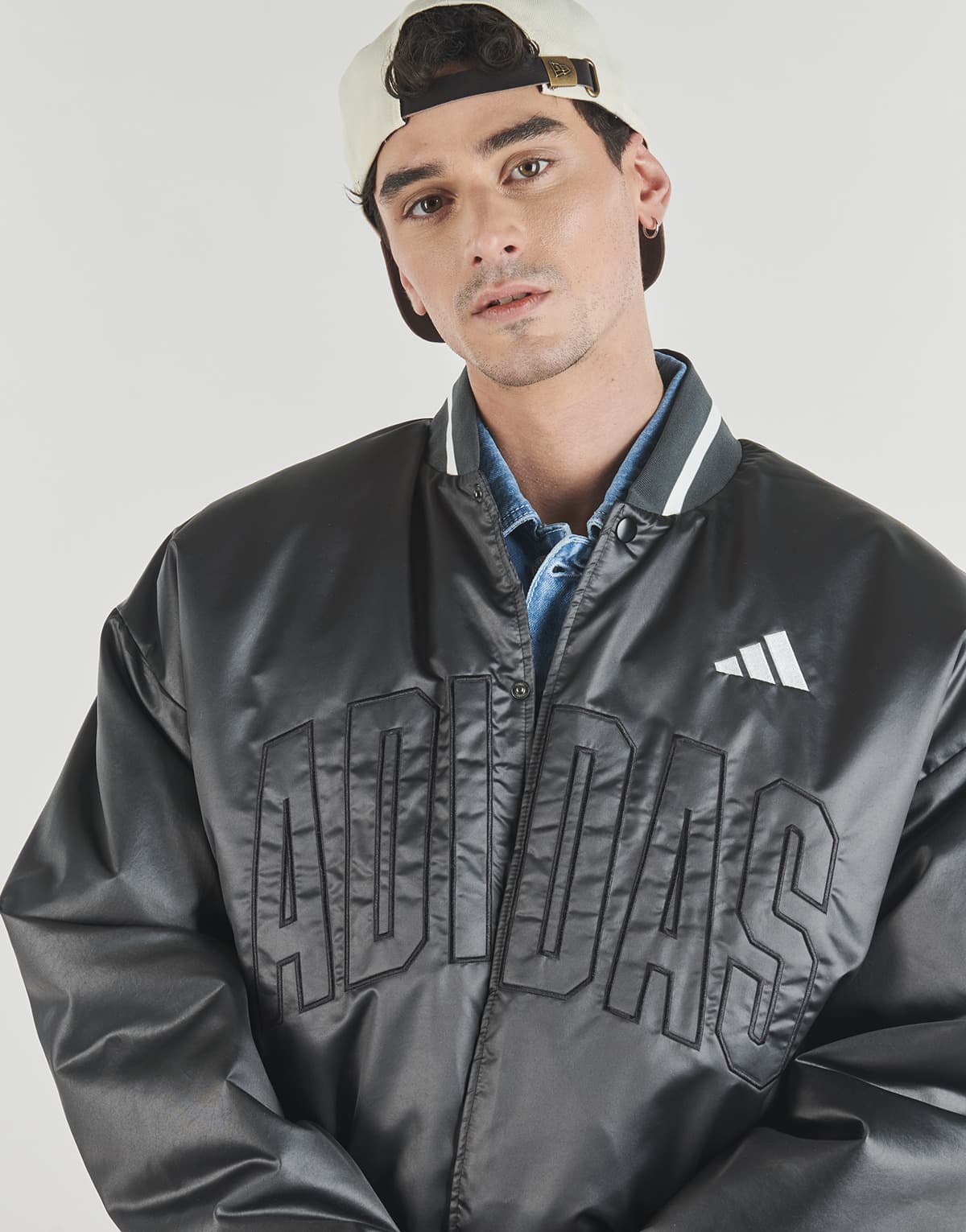 Men's Cardigans adidas Gray