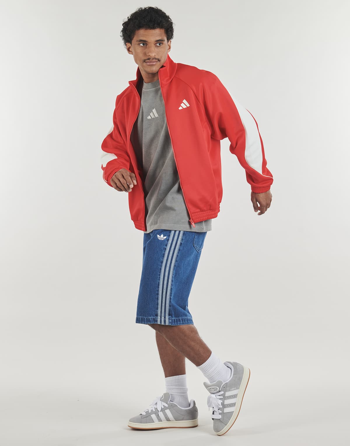 Men's Cardigans adidas Red