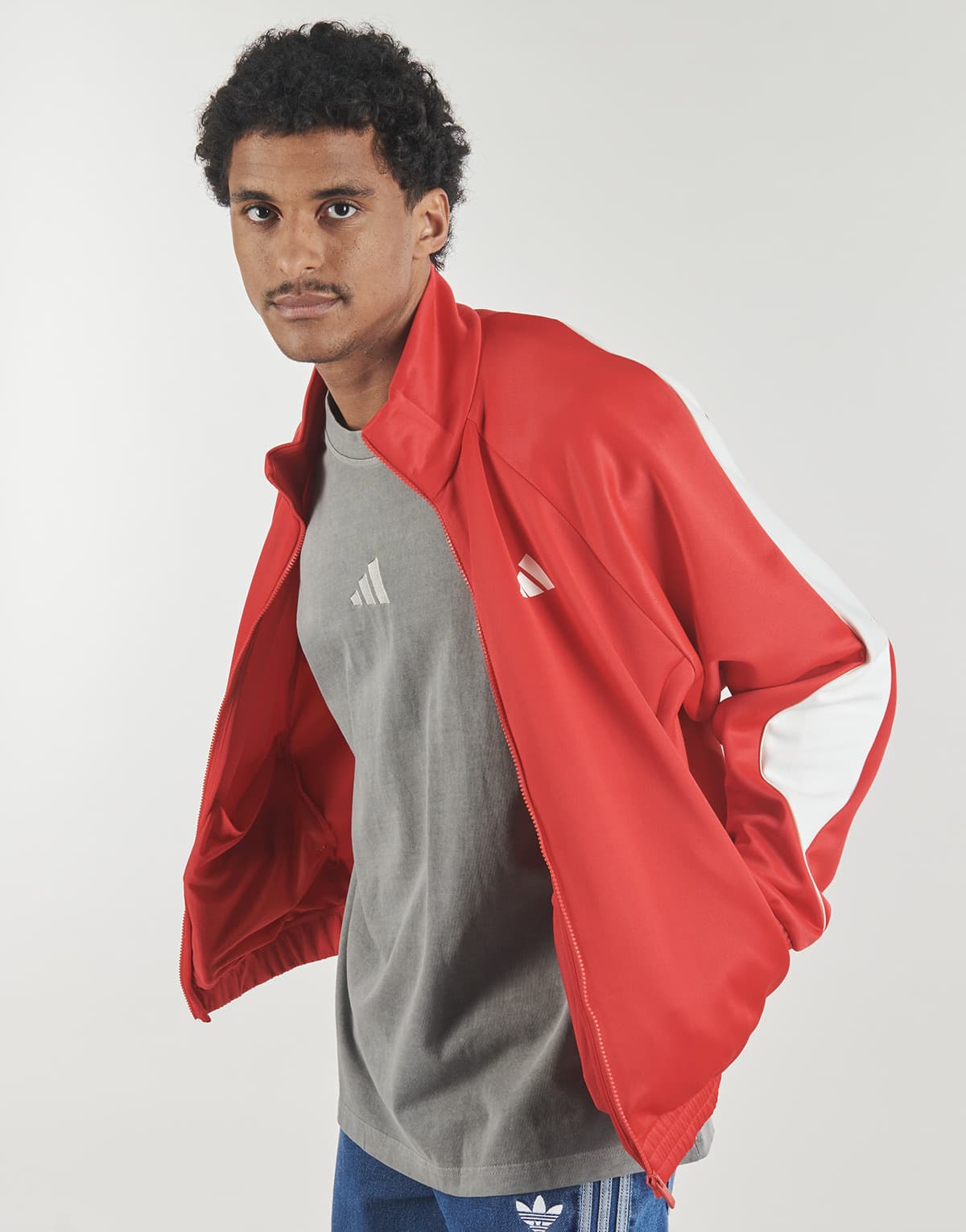 Men's Cardigans adidas Red