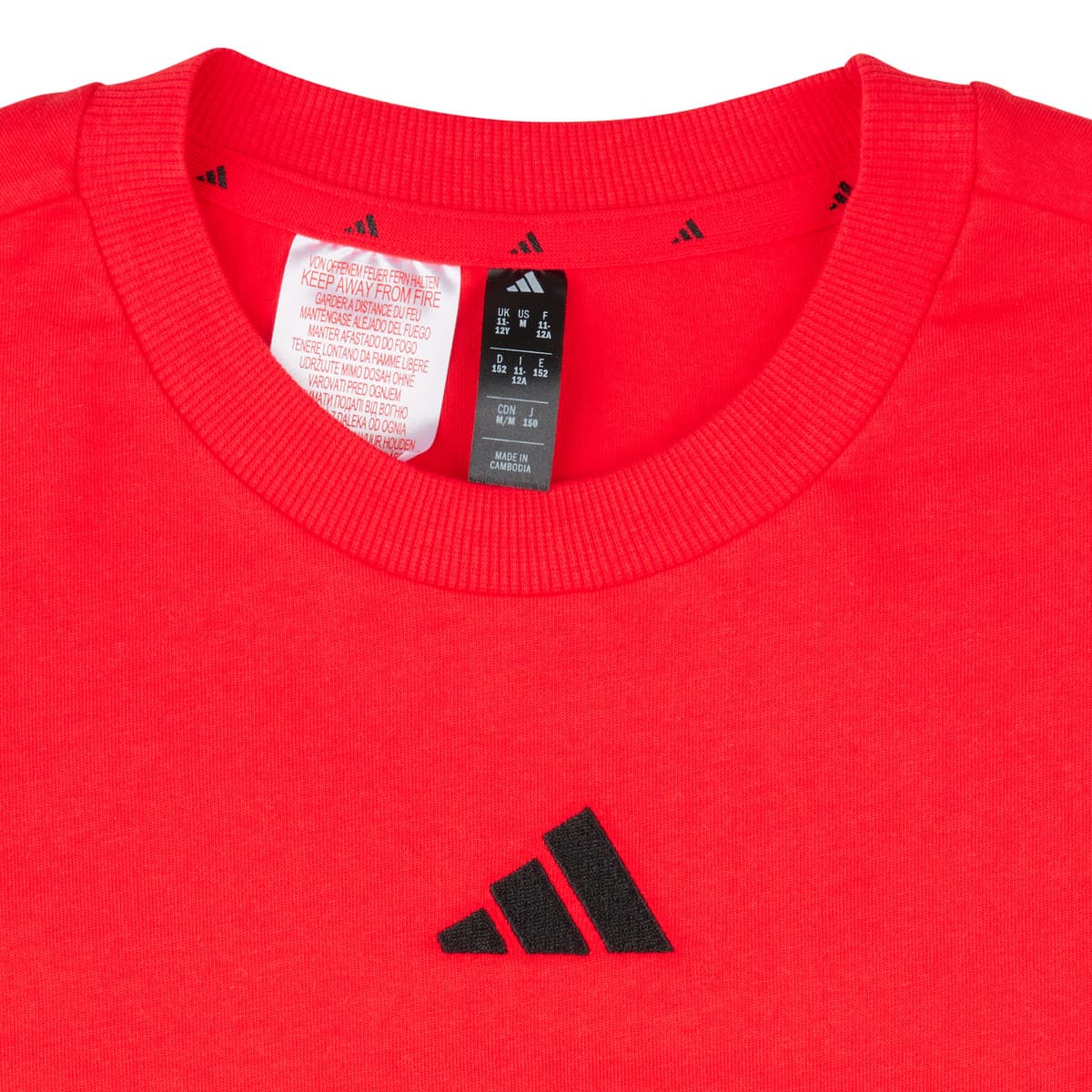 Boys' T-Shirts adidas Red