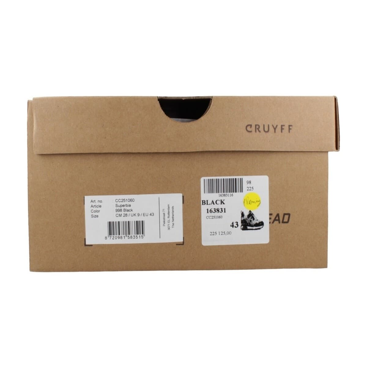 Men's Sneakers Cruyff Black