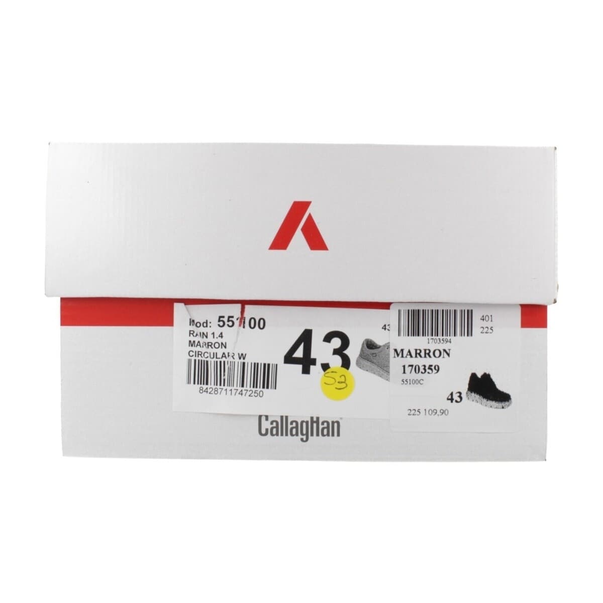 Men's Derby Shoes CallagHan Brown