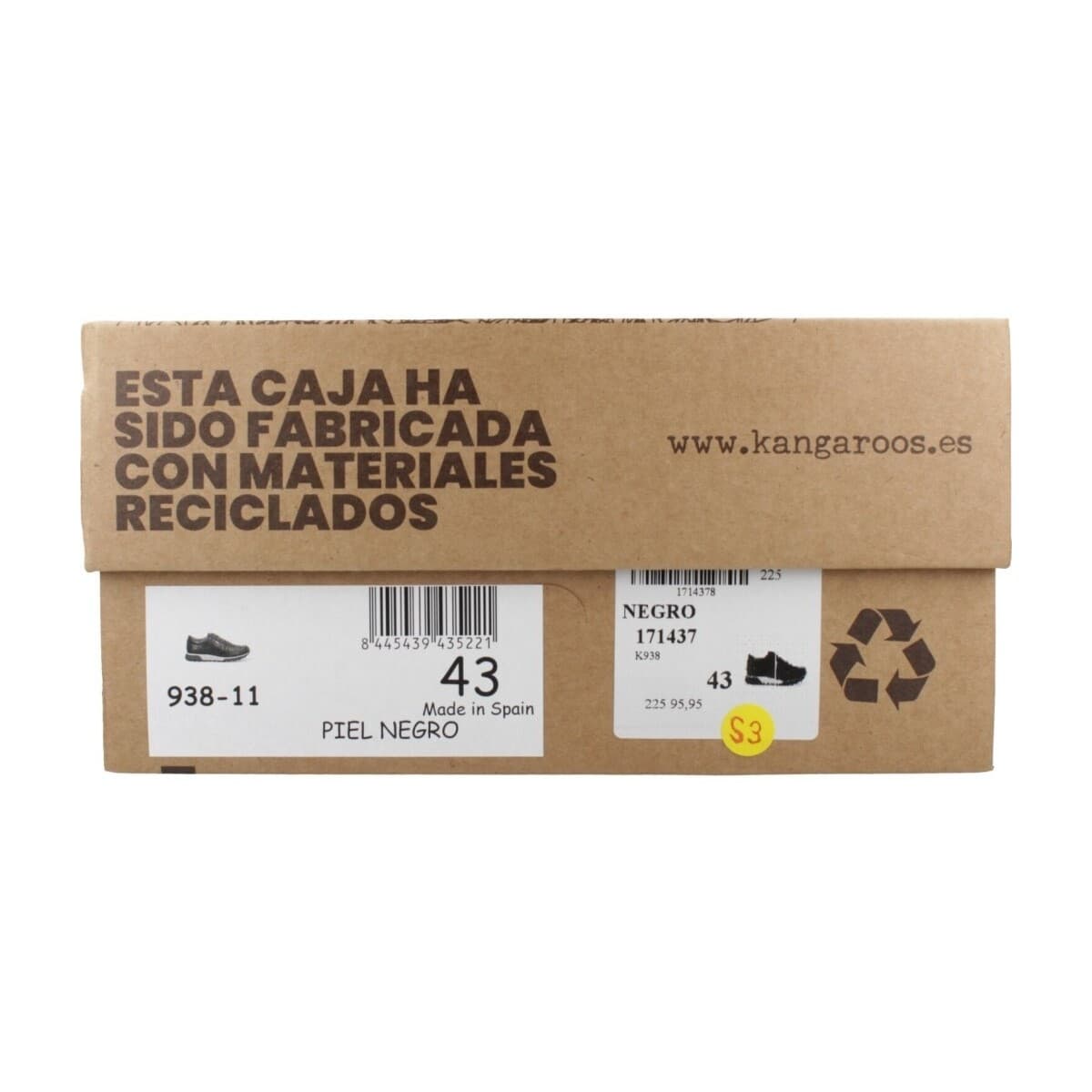 Men's Sneakers Kangaroos Black