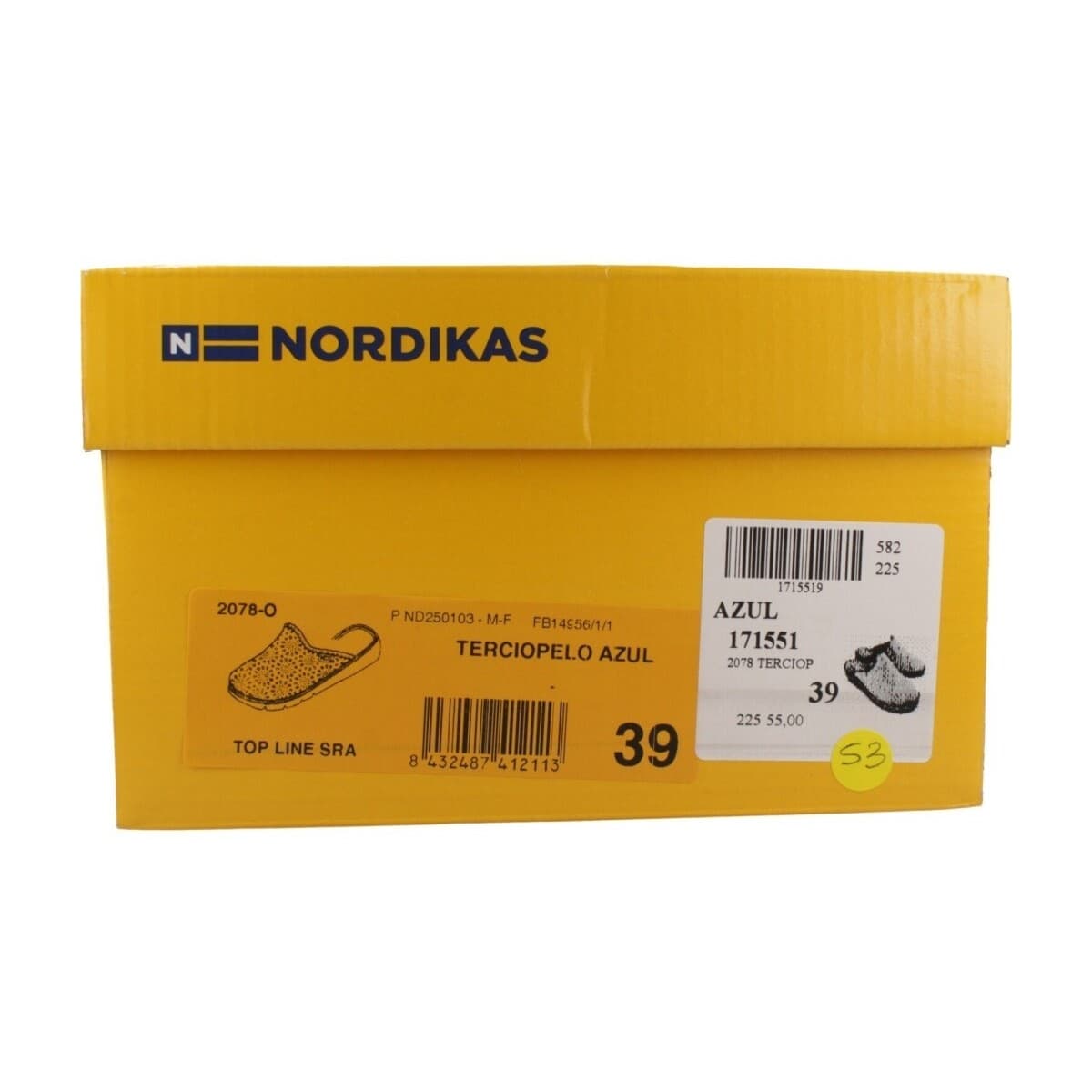 Women's House Slippers Nordikas Blue