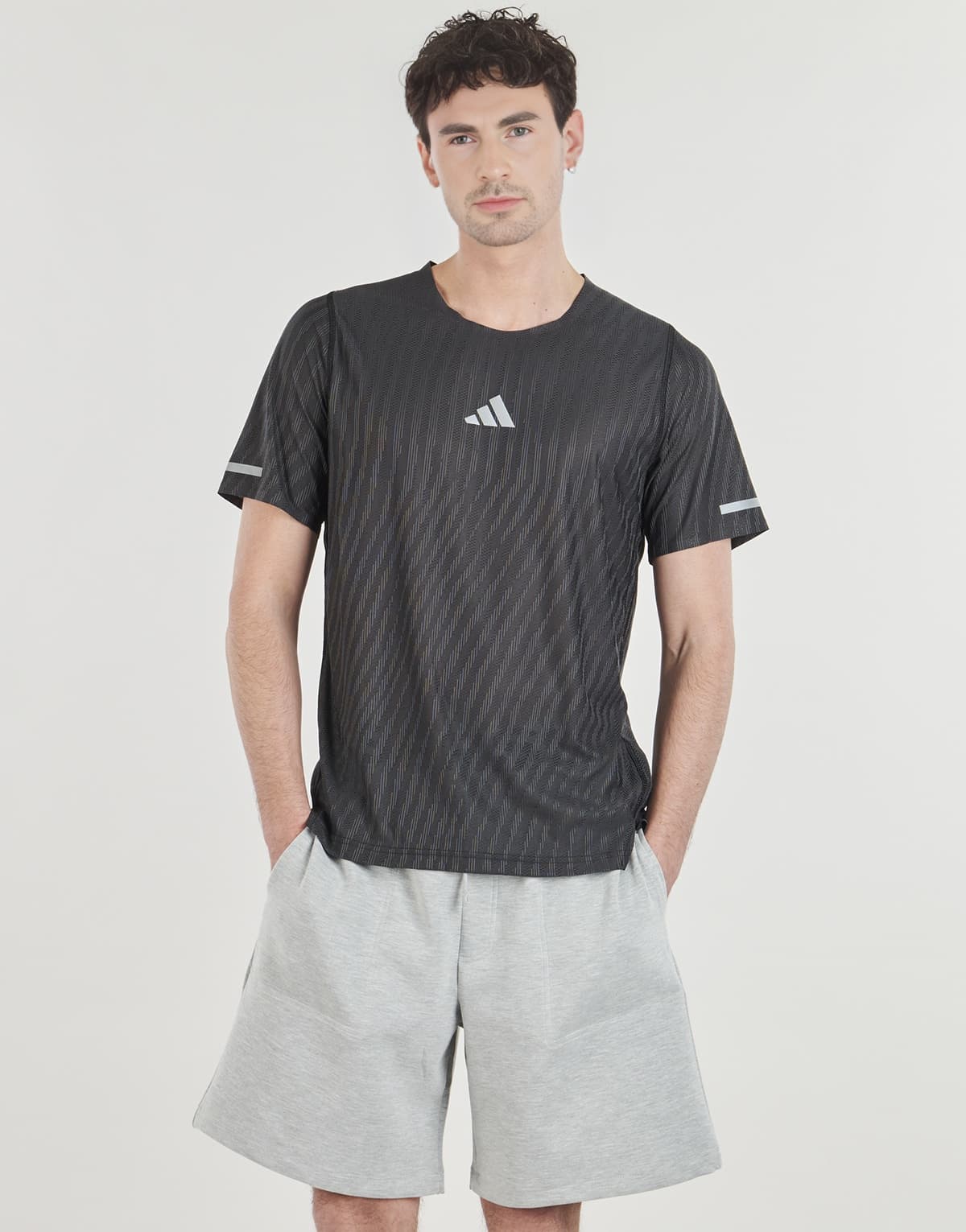 Men's Sports T-Shirts adidas Gray