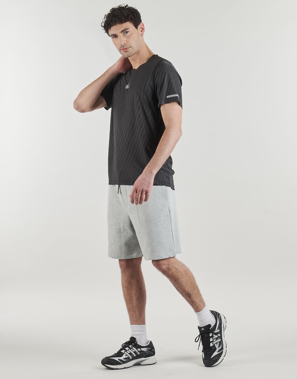 Men's Sports T-Shirts adidas Gray