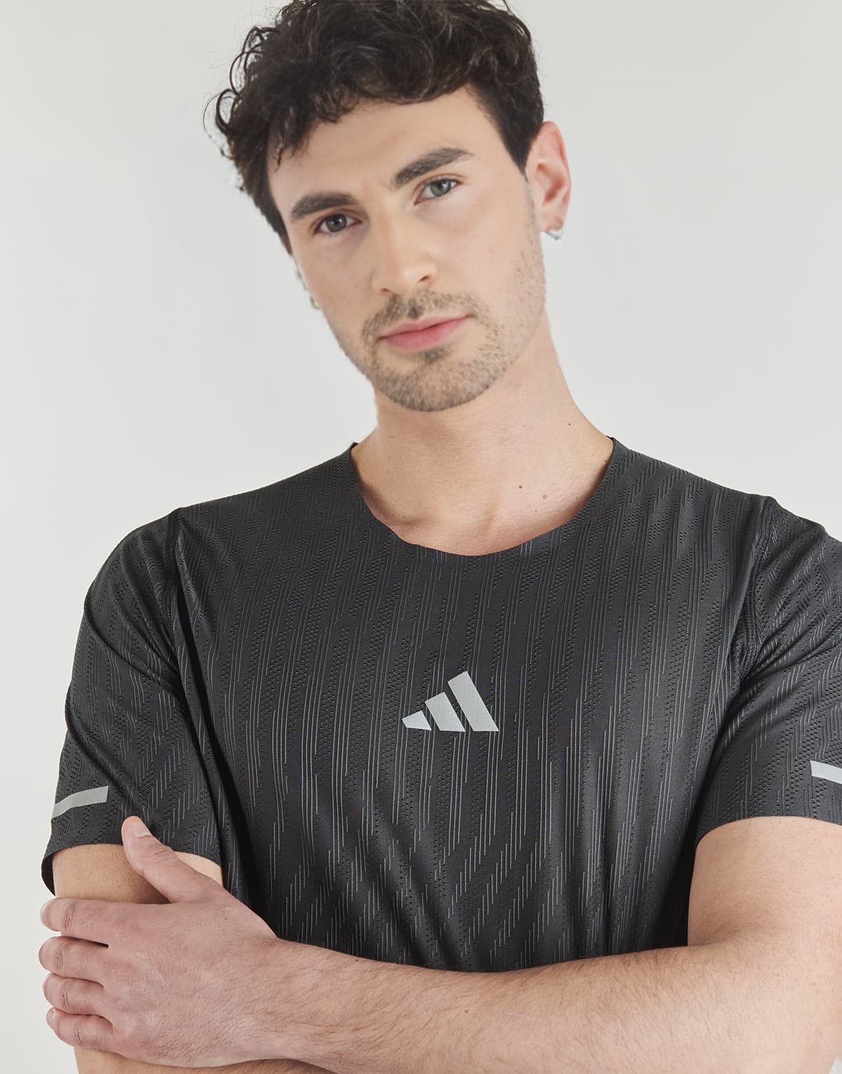 Men's Sports T-Shirts adidas Gray