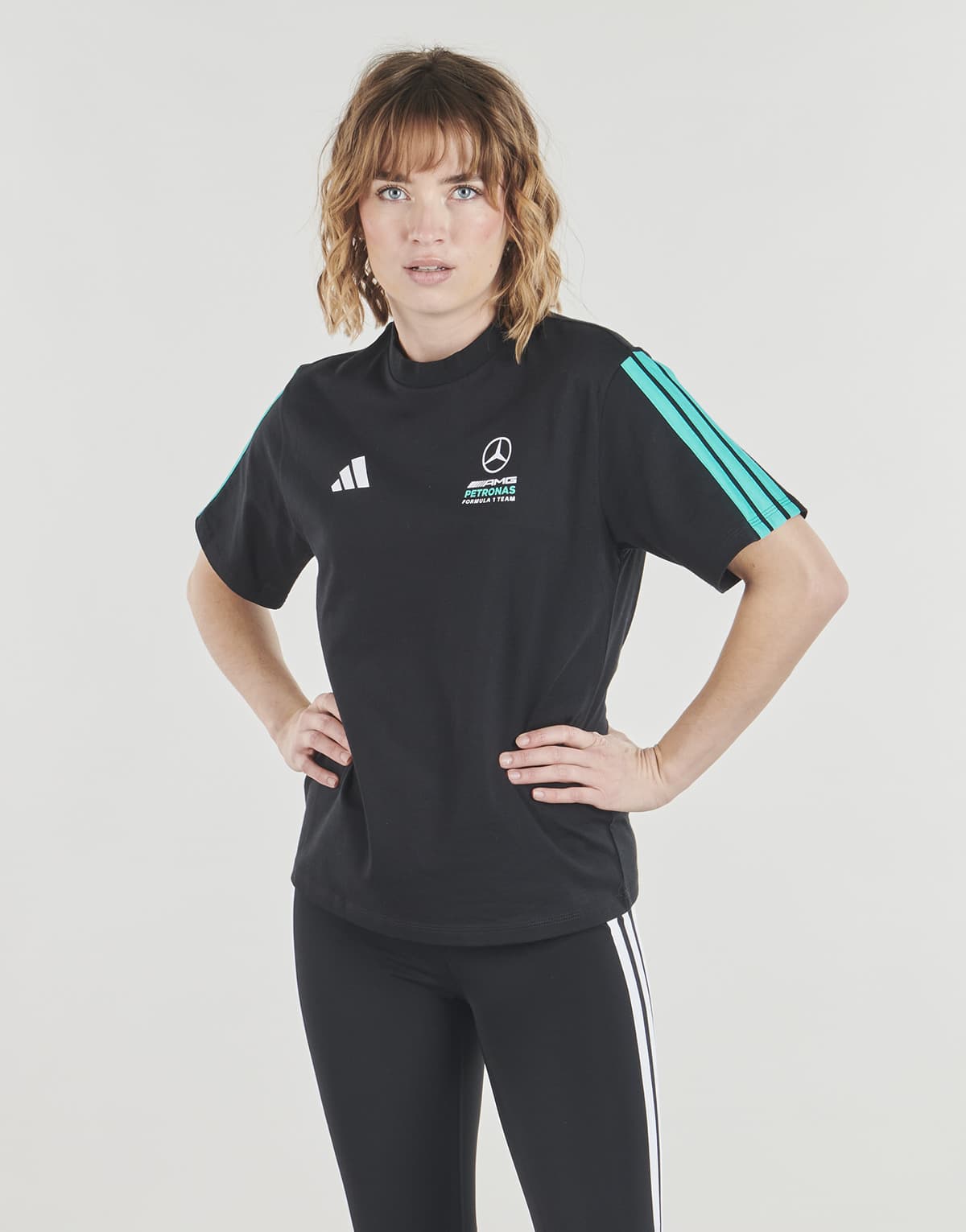 Women's Sports T-Shirts adidas Black