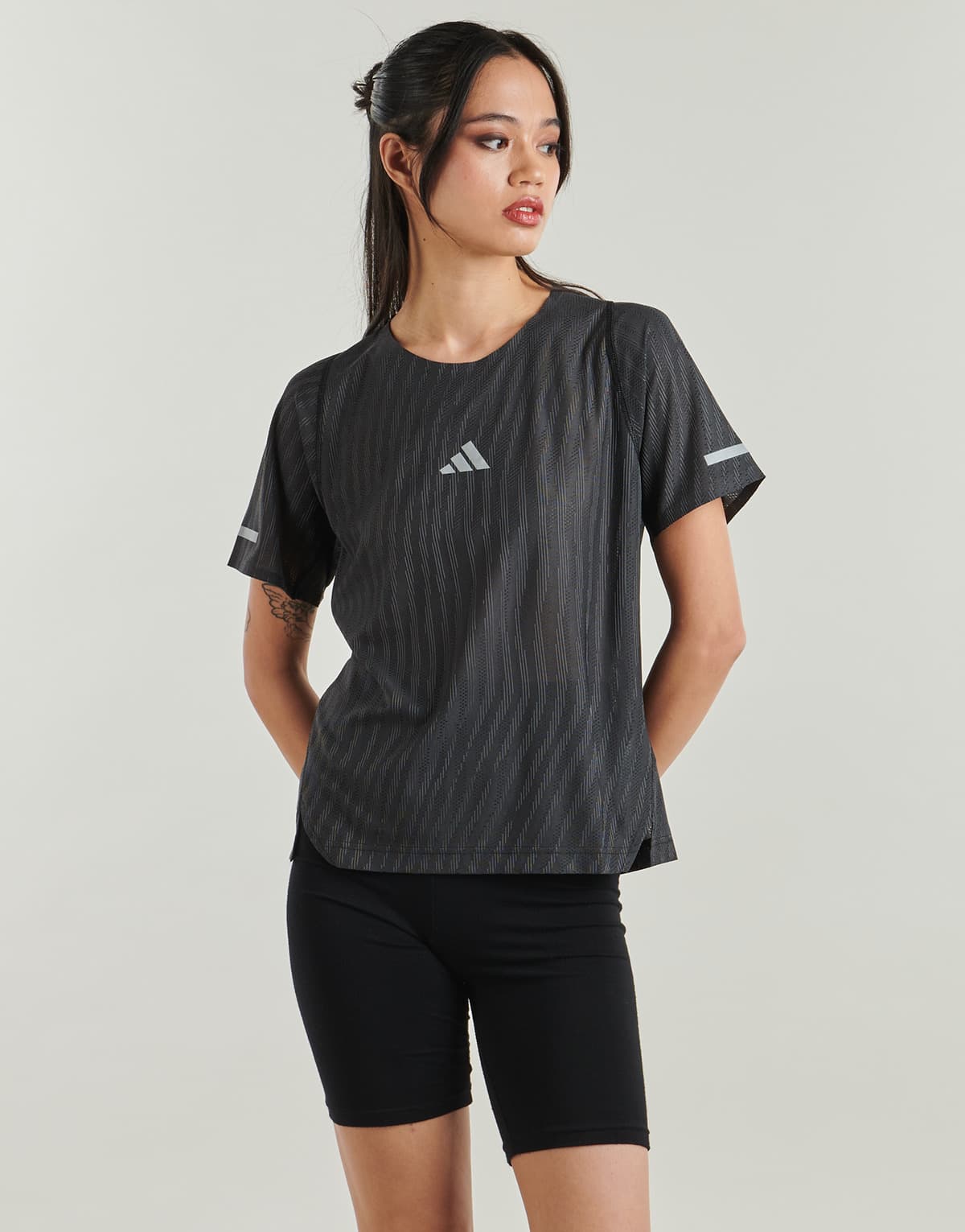 Women's T-Shirts adidas Black