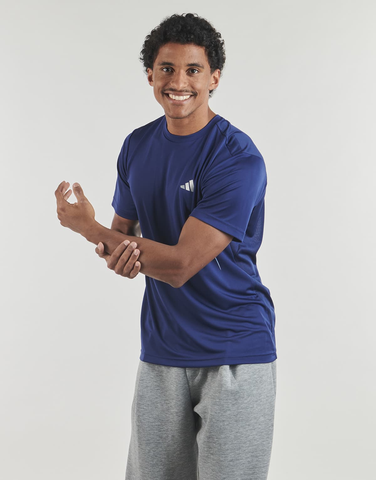 Men's Sports T-Shirts adidas Blue