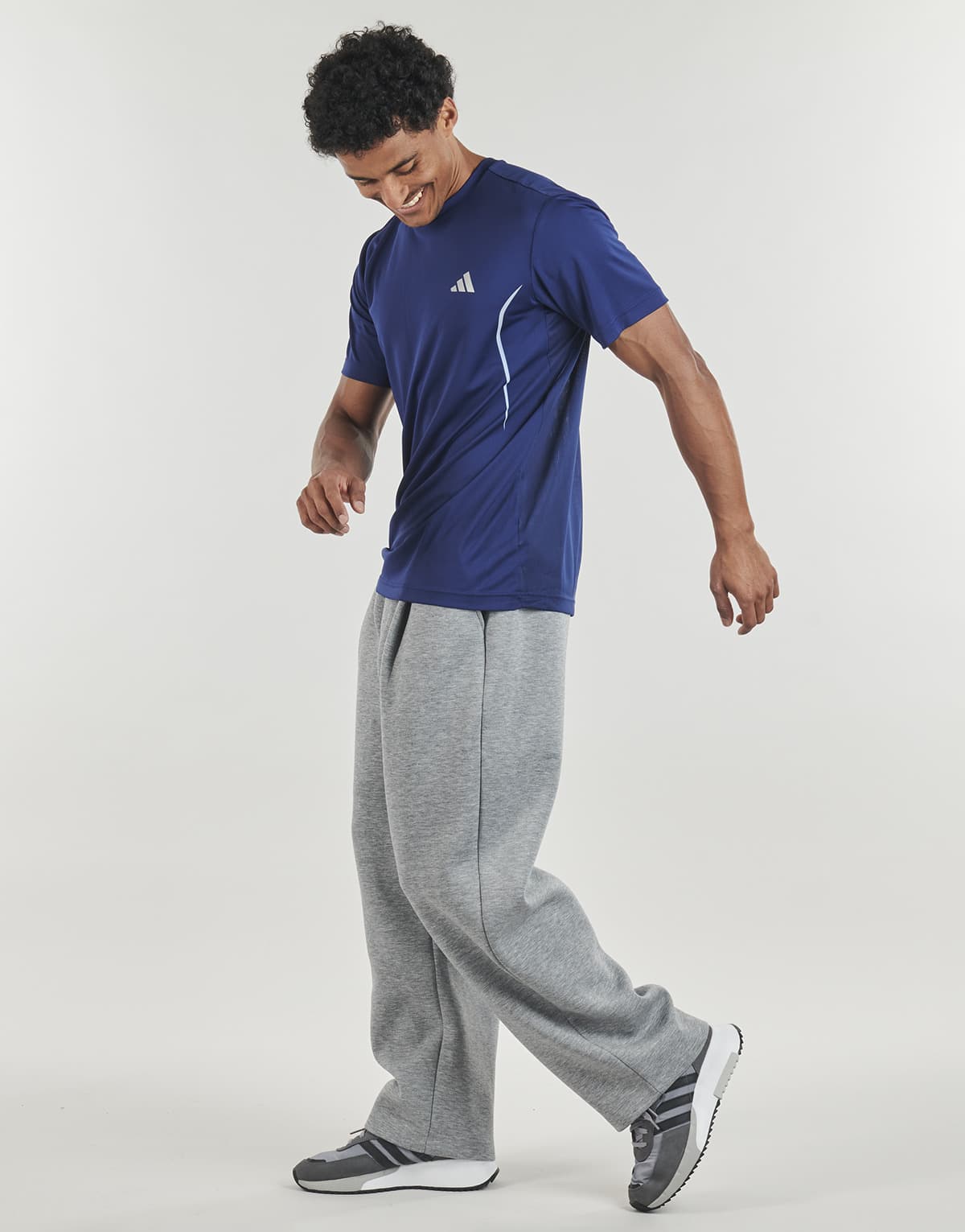 Men's Sports T-Shirts adidas Blue