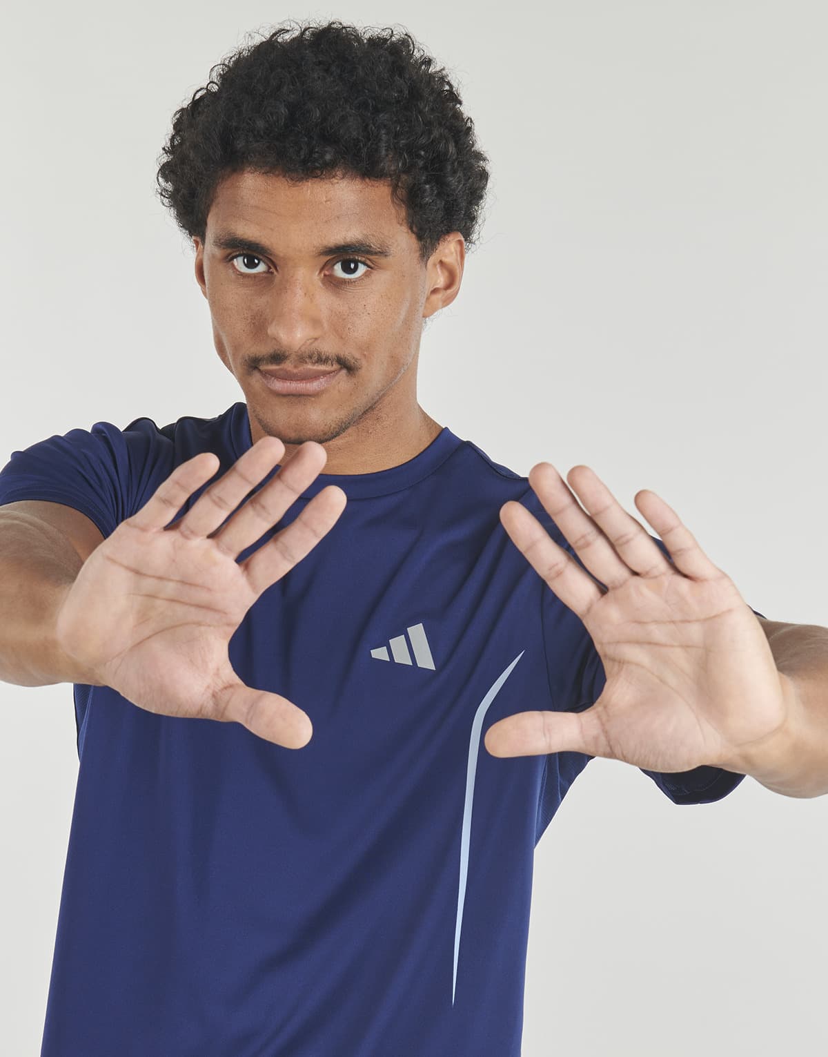 Men's Sports T-Shirts adidas Blue