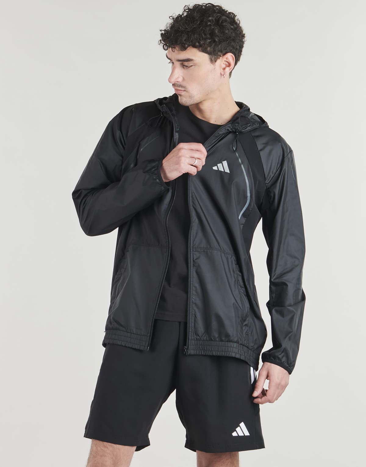 Men's Windbreakers adidas Black