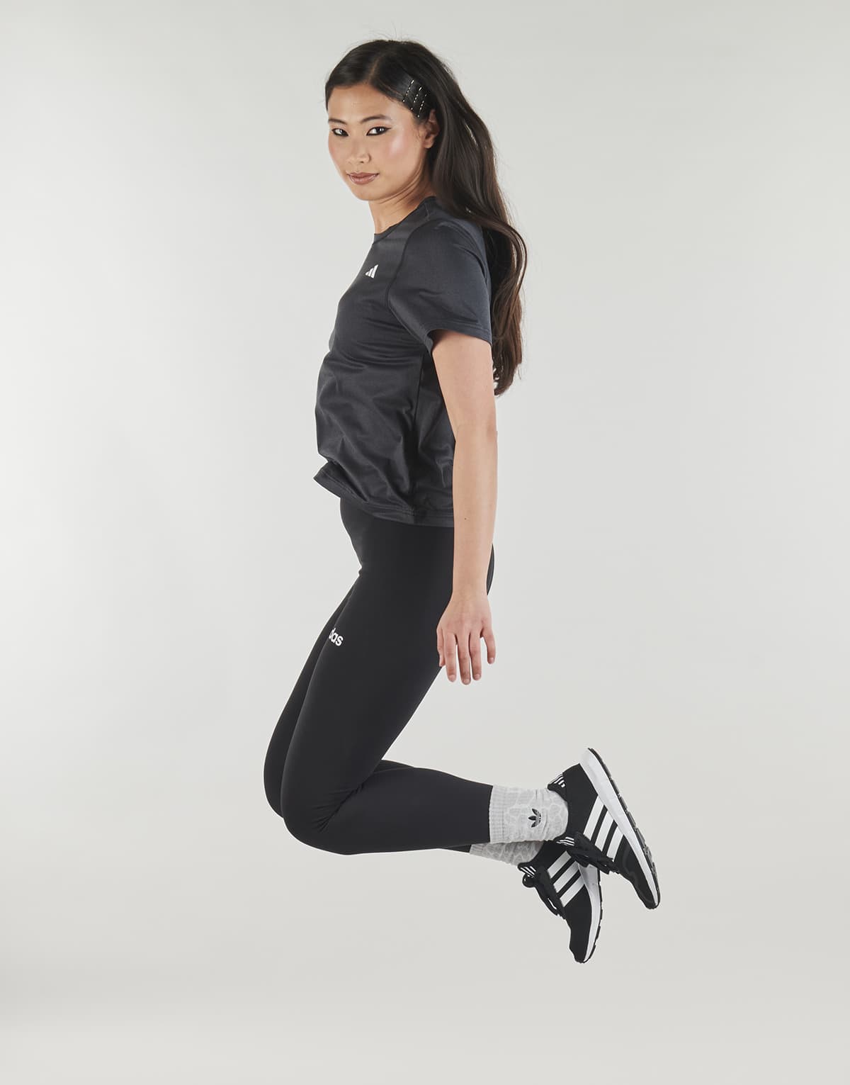 Women's Sports T-Shirts adidas Black